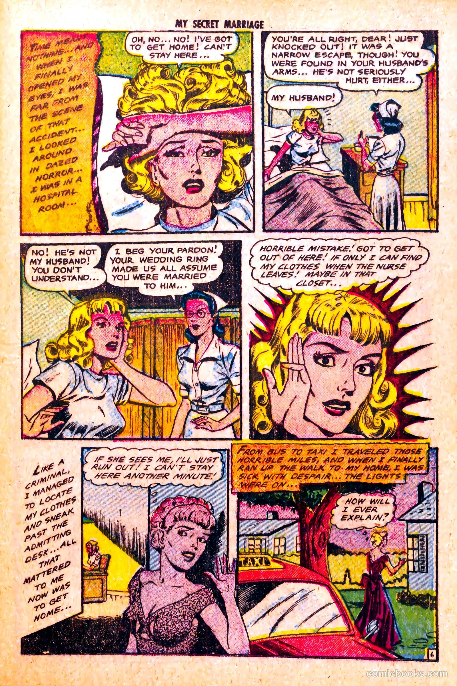 My Secret Marriage #9 (1954) — page 25 of 36