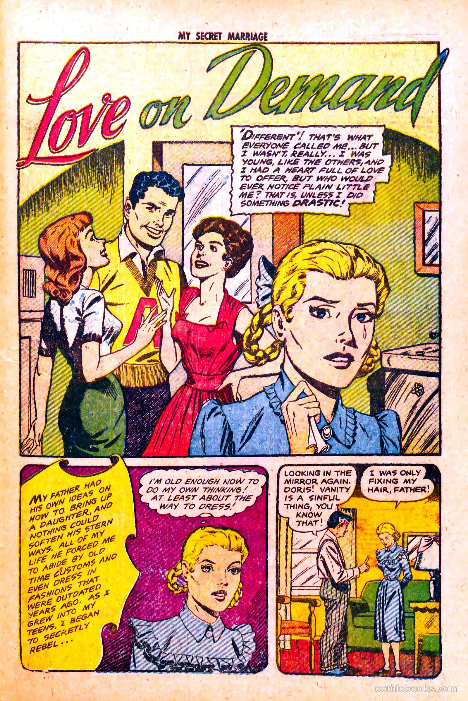 My Secret Marriage #9 (1954) — page 27 of 36