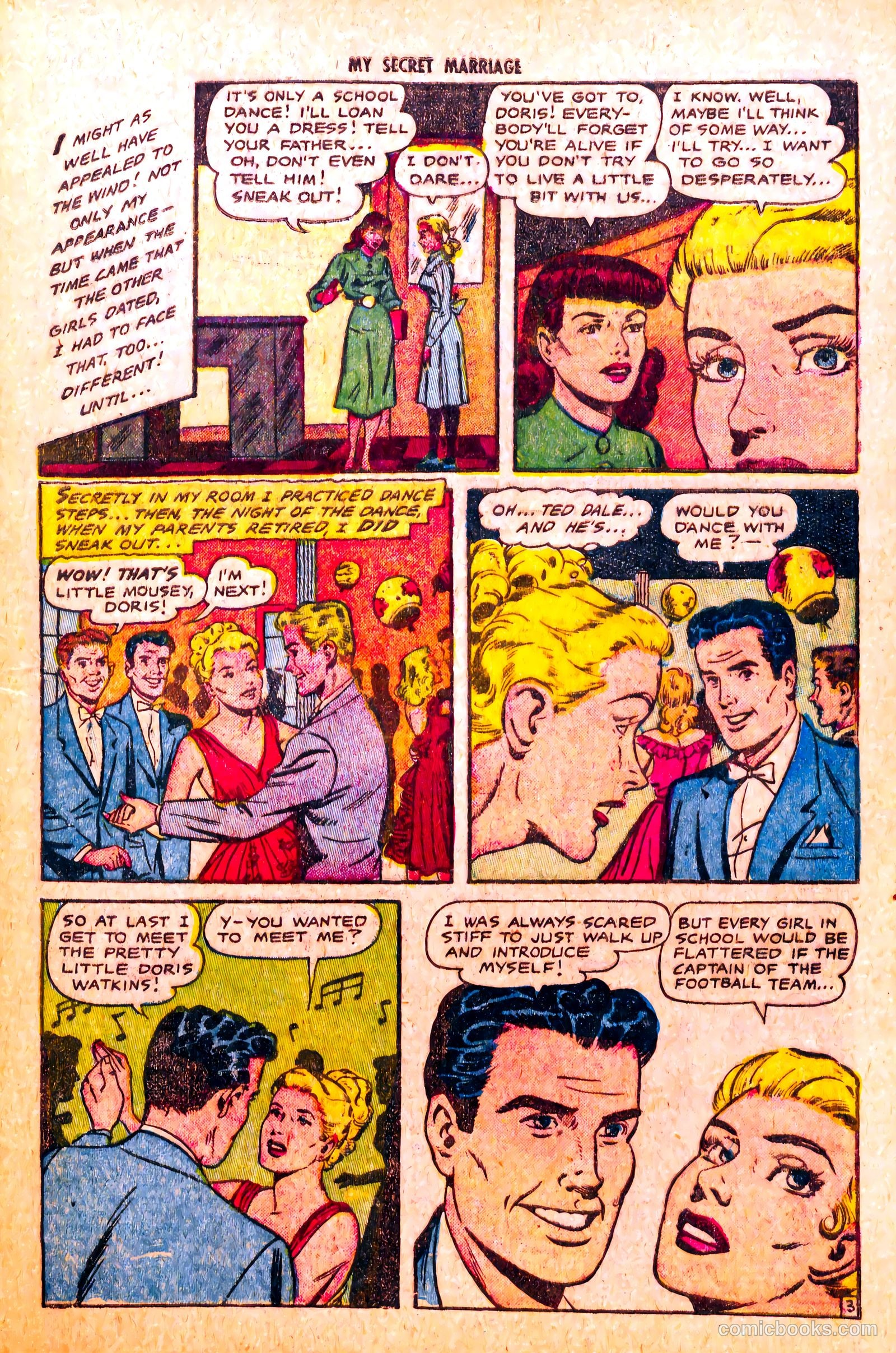 My Secret Marriage #9 (1954) — page 29 of 36