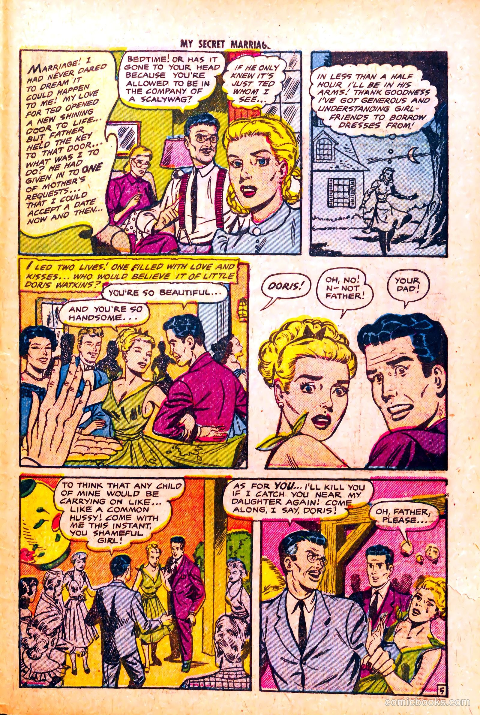 My Secret Marriage #9 (1954) — page 31 of 36