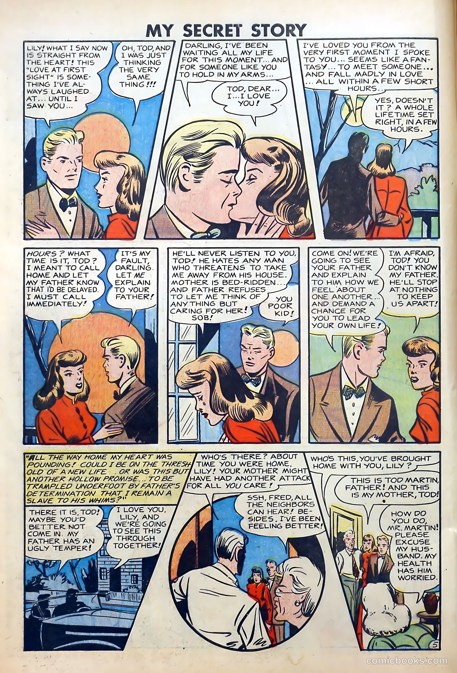 My Secret Story #26 (1949) — page 6 of 36