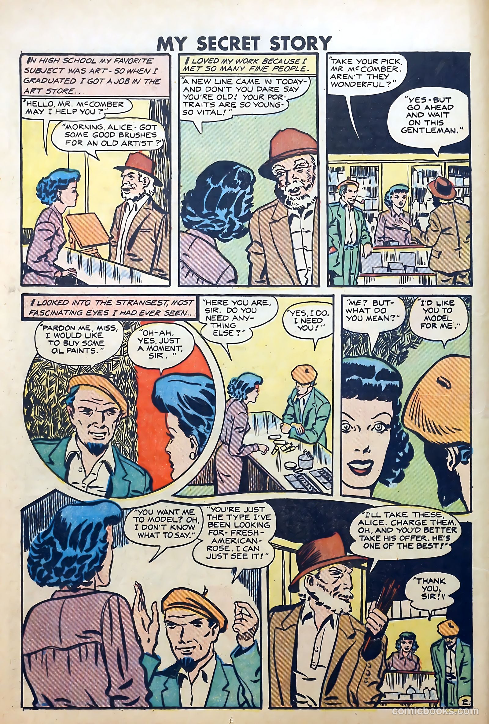 My Secret Story #26 (1949) — page 12 of 36