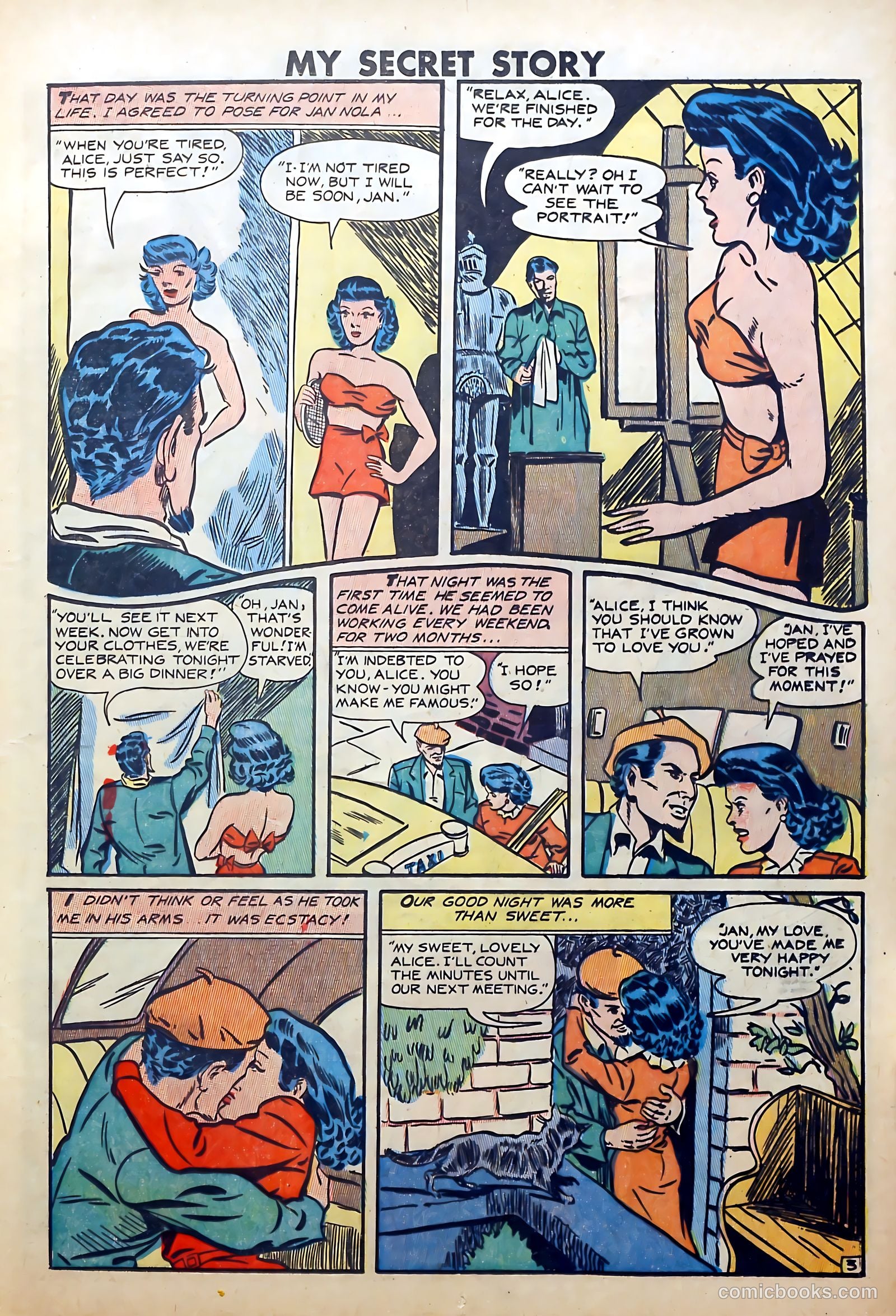 My Secret Story #26 (1949) — page 13 of 36