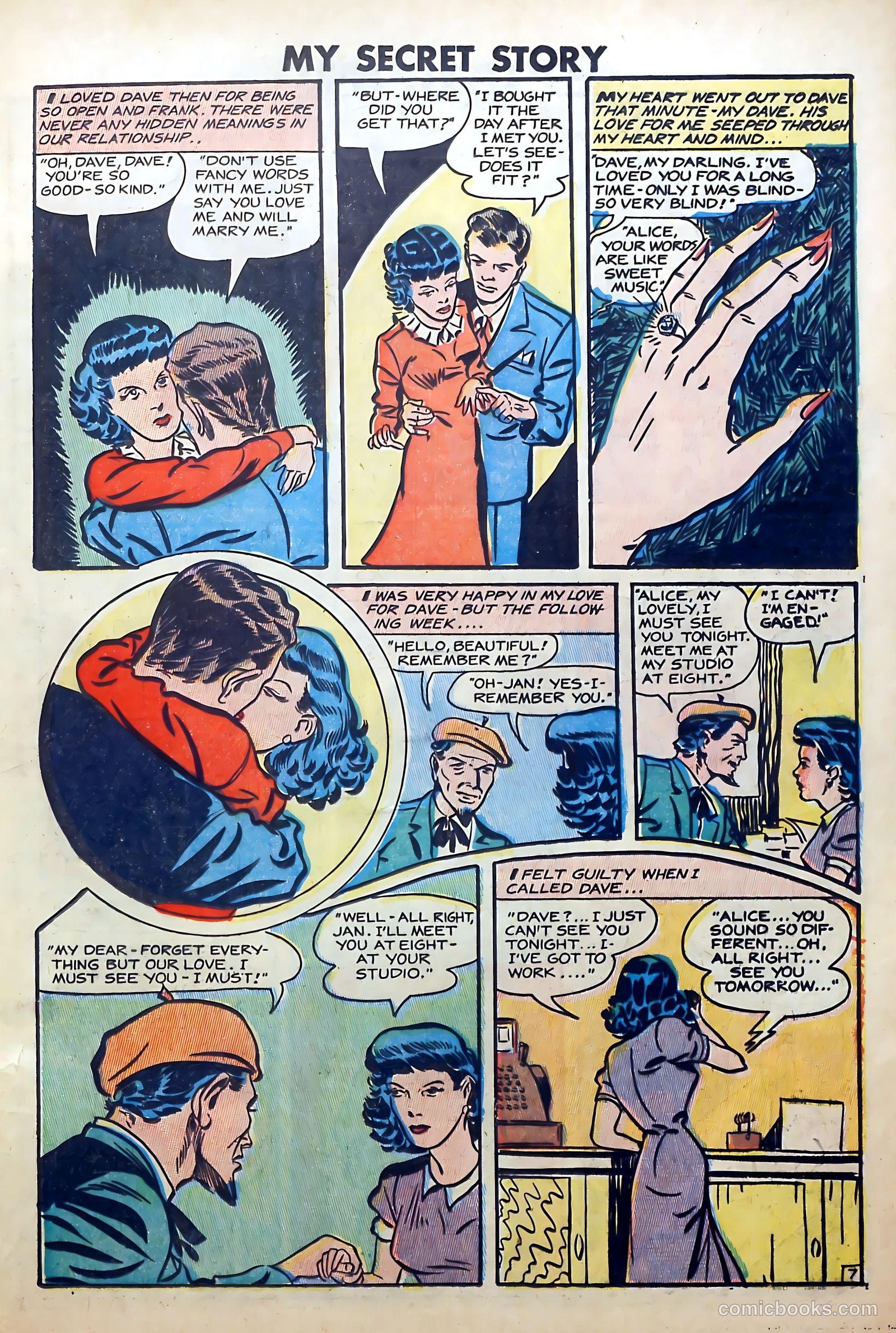 My Secret Story #26 (1949) — page 17 of 36