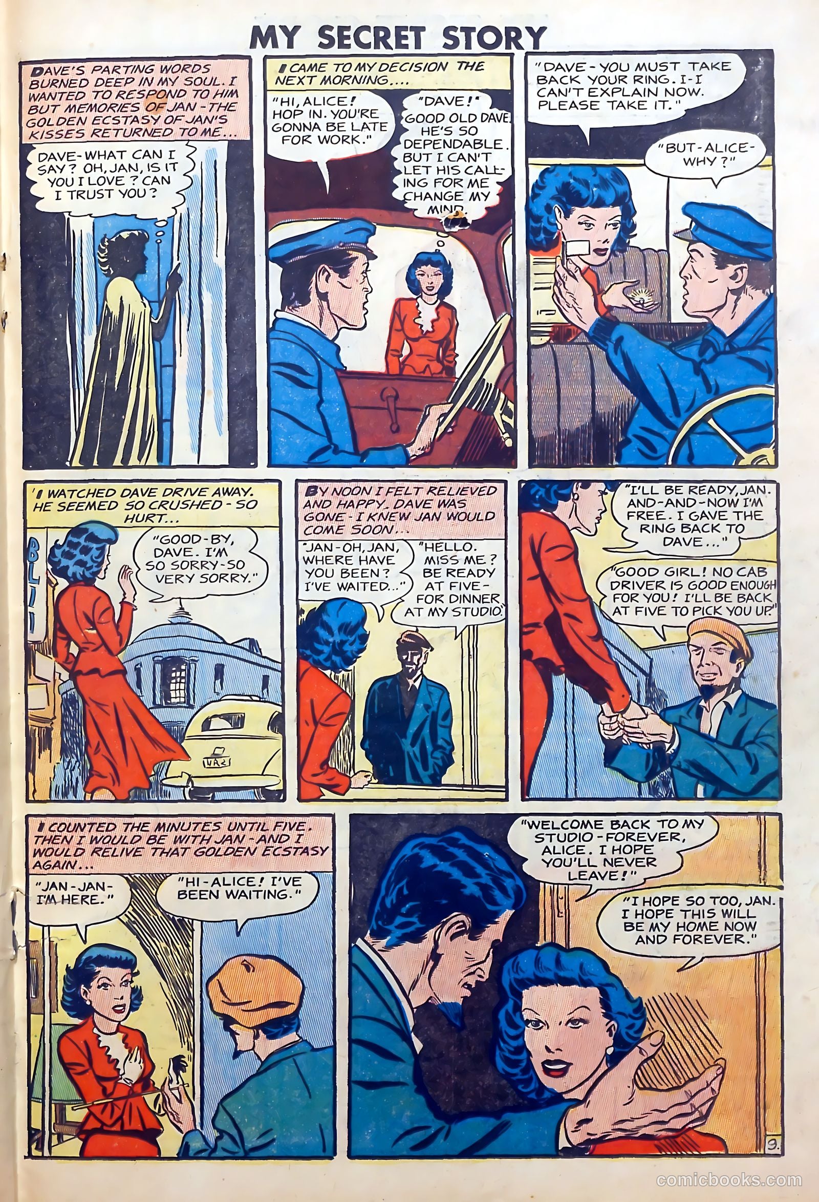 My Secret Story #26 (1949) — page 19 of 36