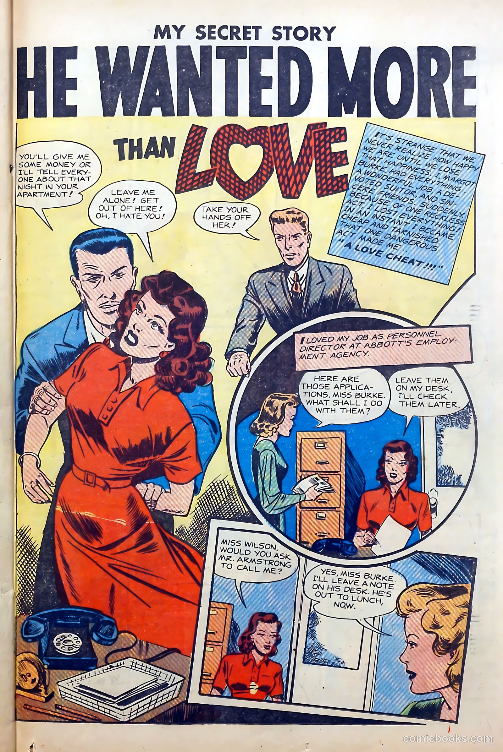 My Secret Story #26 (1949) — page 23 of 36