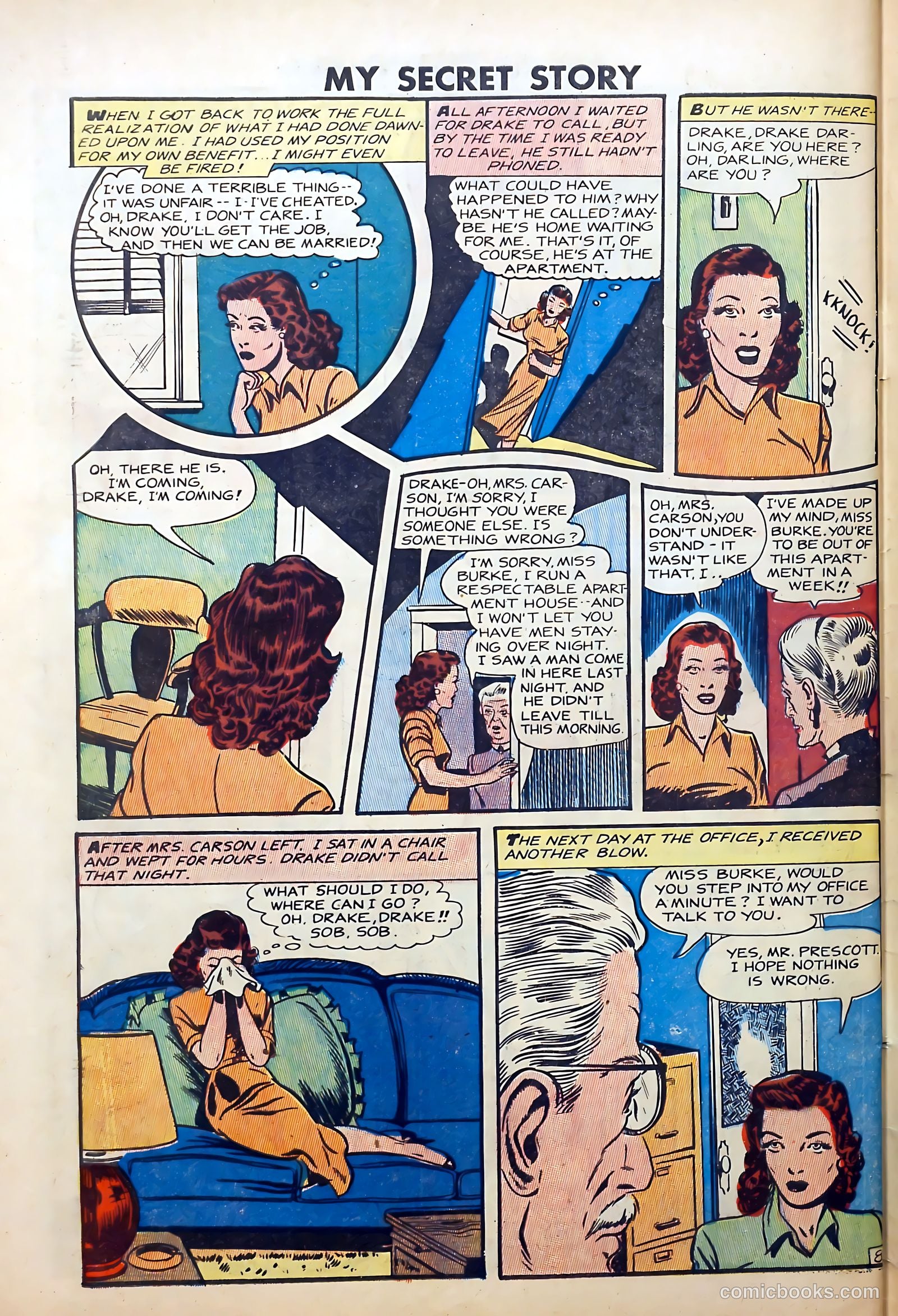 My Secret Story #26 (1949) — page 30 of 36