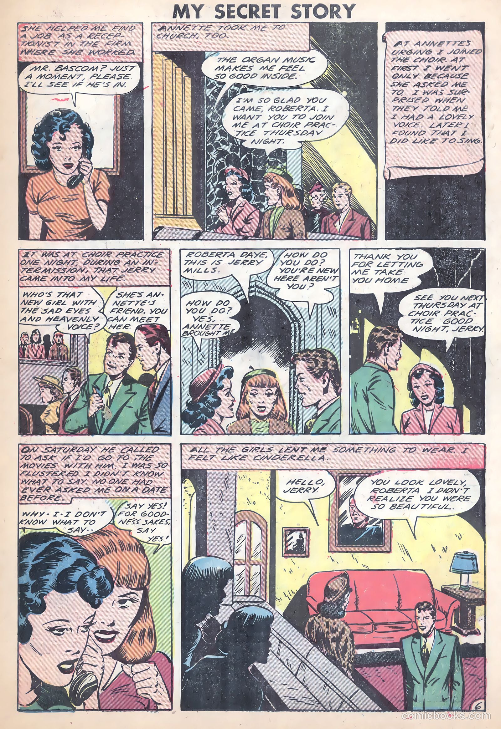 My Secret Story #27 (1950) — page 7 of 36