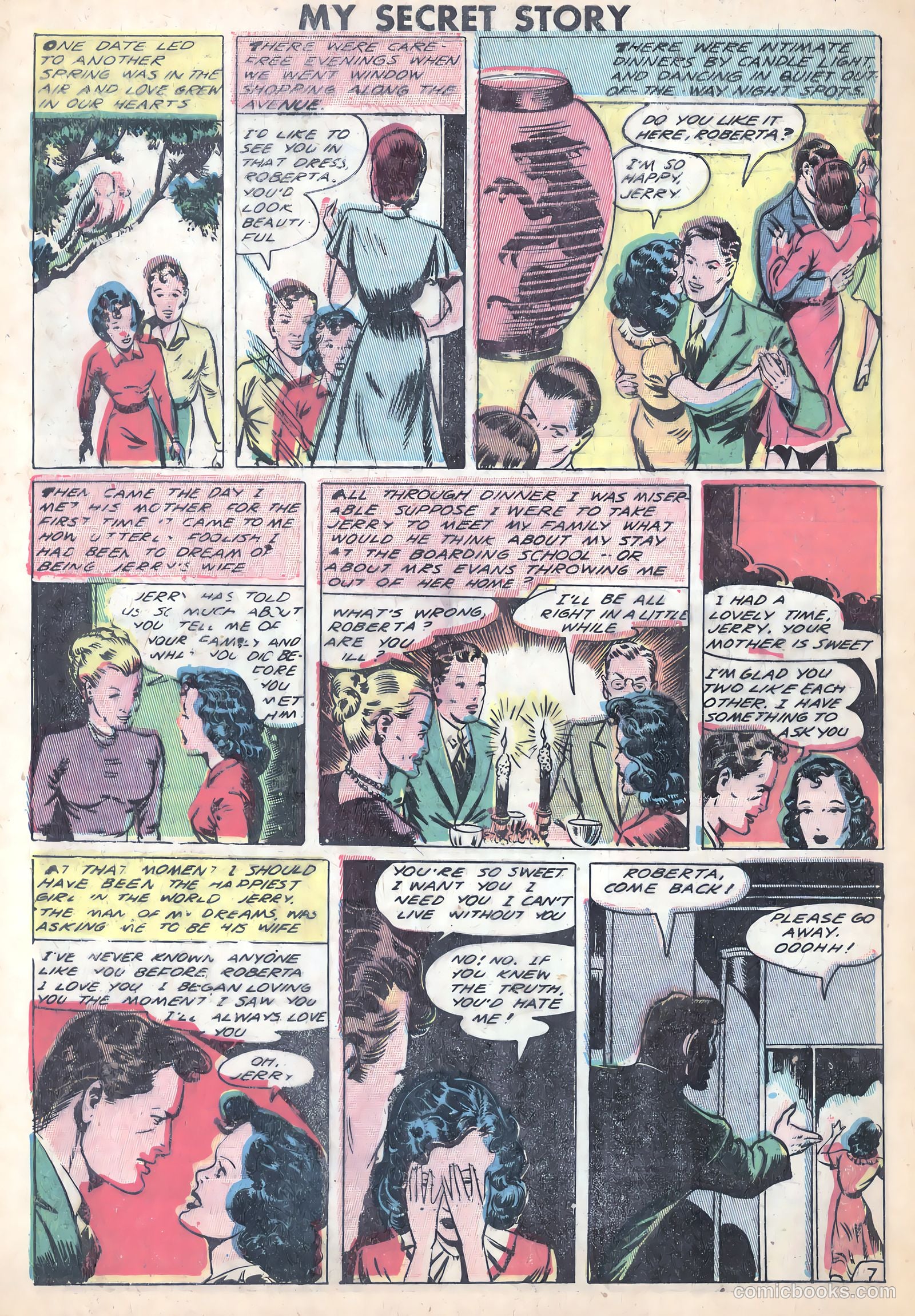 My Secret Story #27 (1950) — page 8 of 36