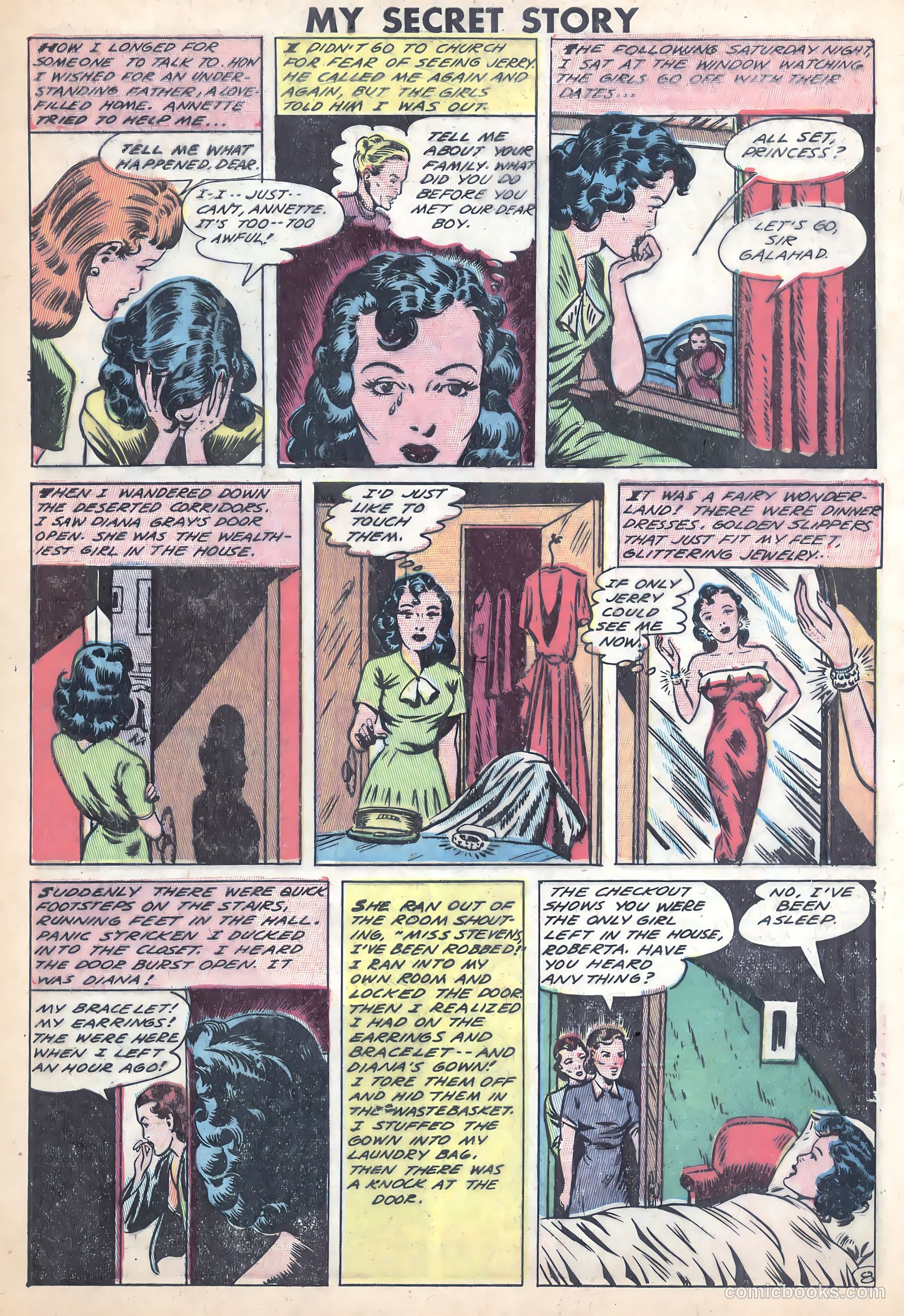 My Secret Story #27 (1950) — page 9 of 36