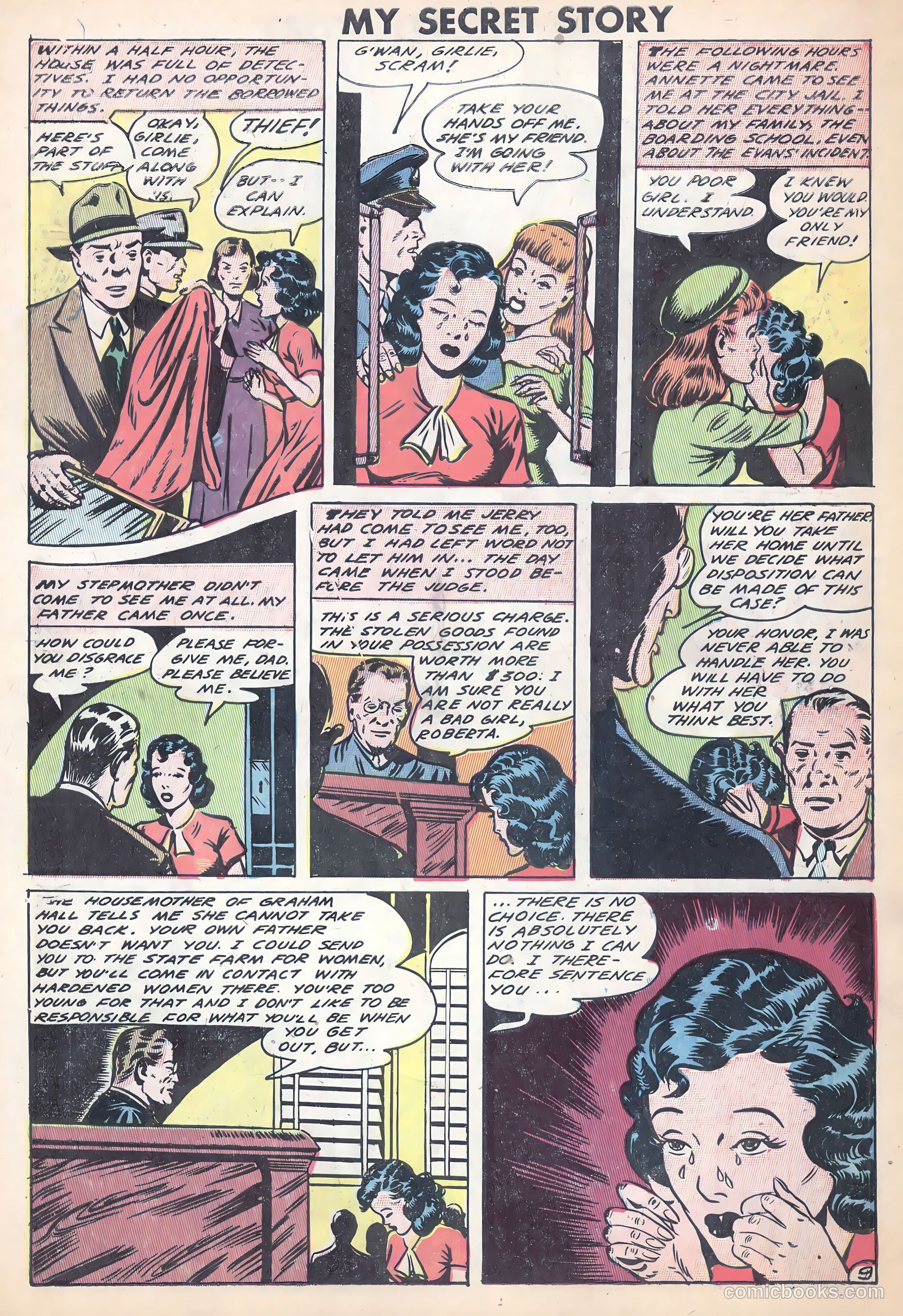My Secret Story #27 (1950) — page 10 of 36