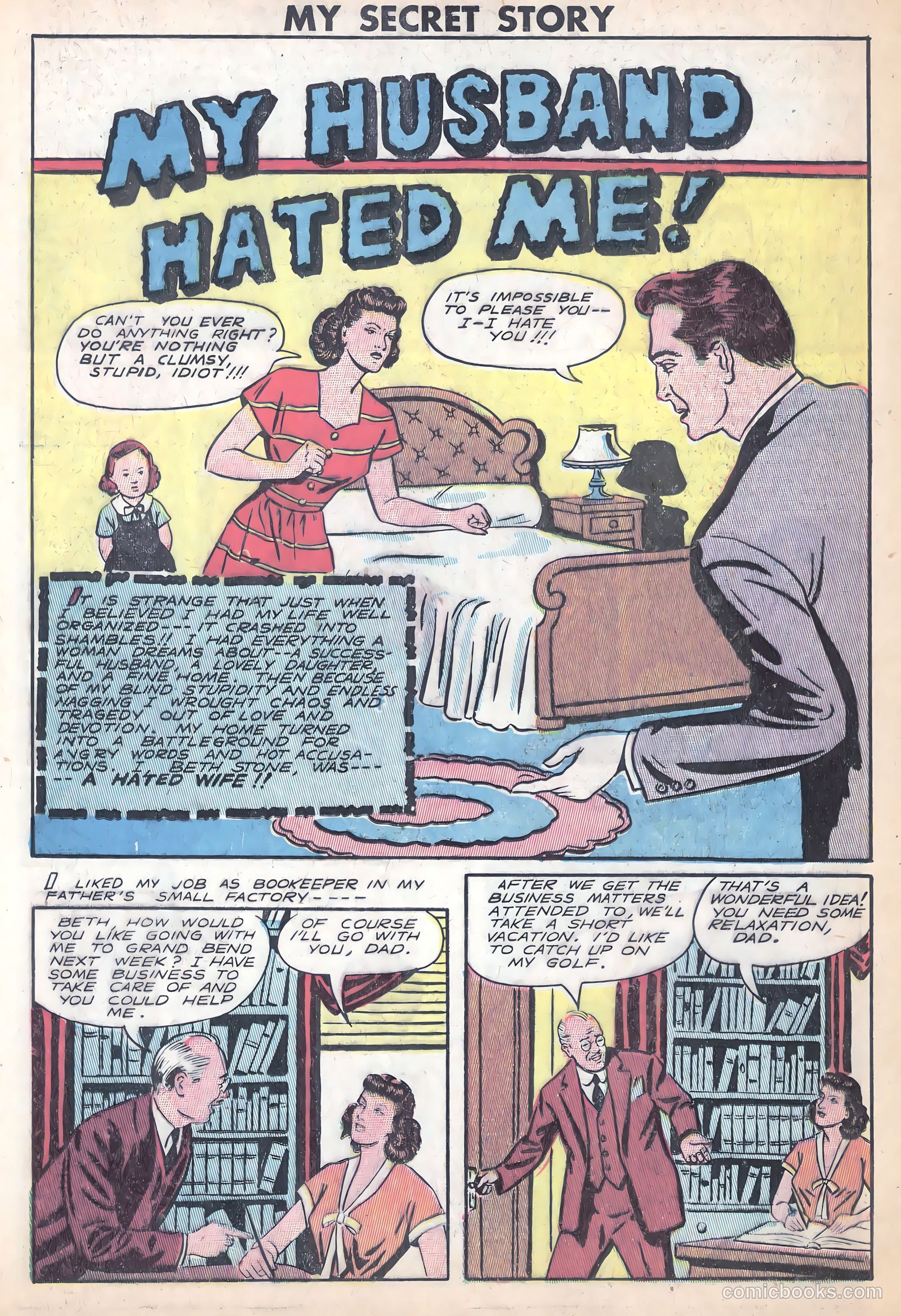 My Secret Story #27 (1950) — page 12 of 36