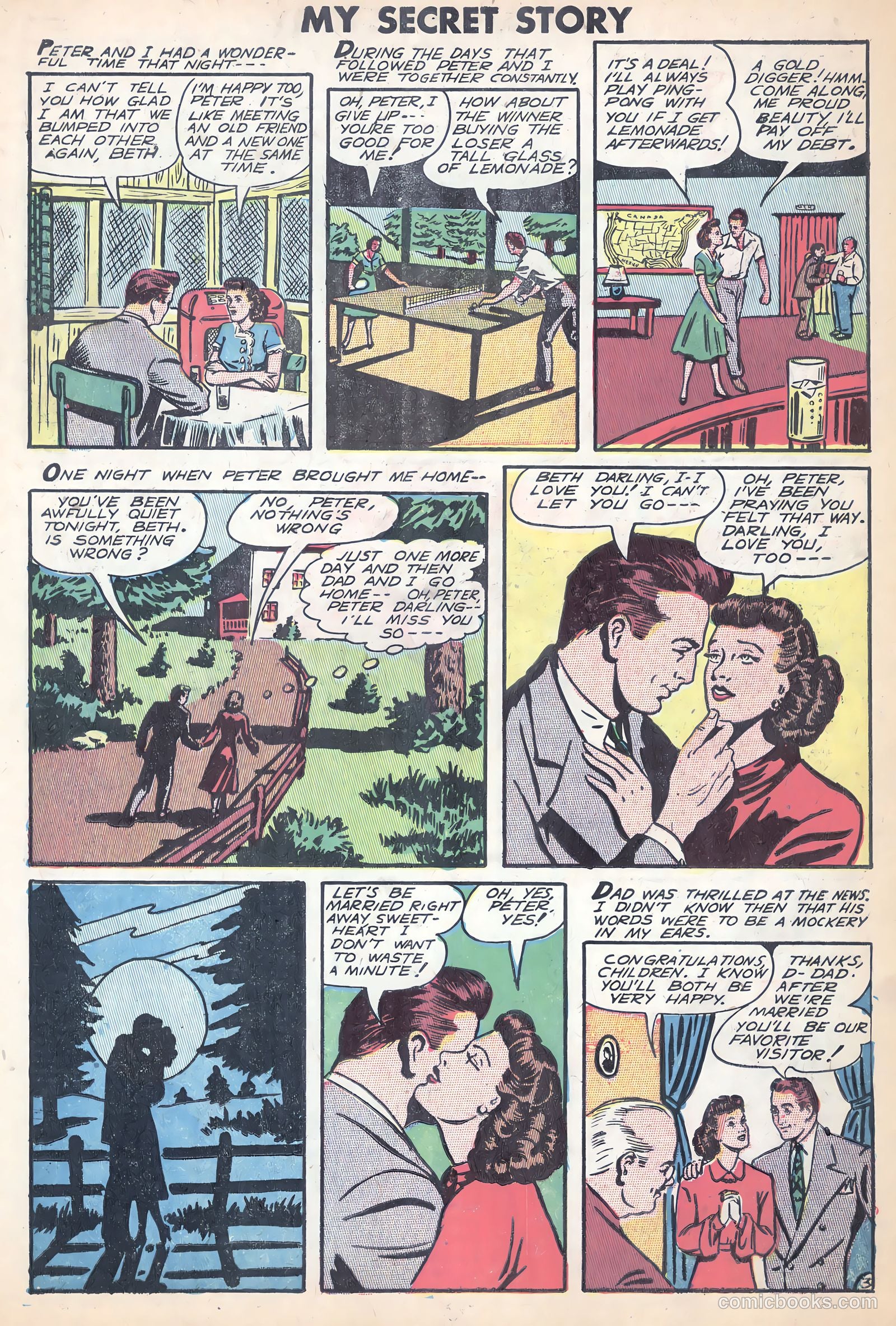 My Secret Story #27 (1950) — page 14 of 36
