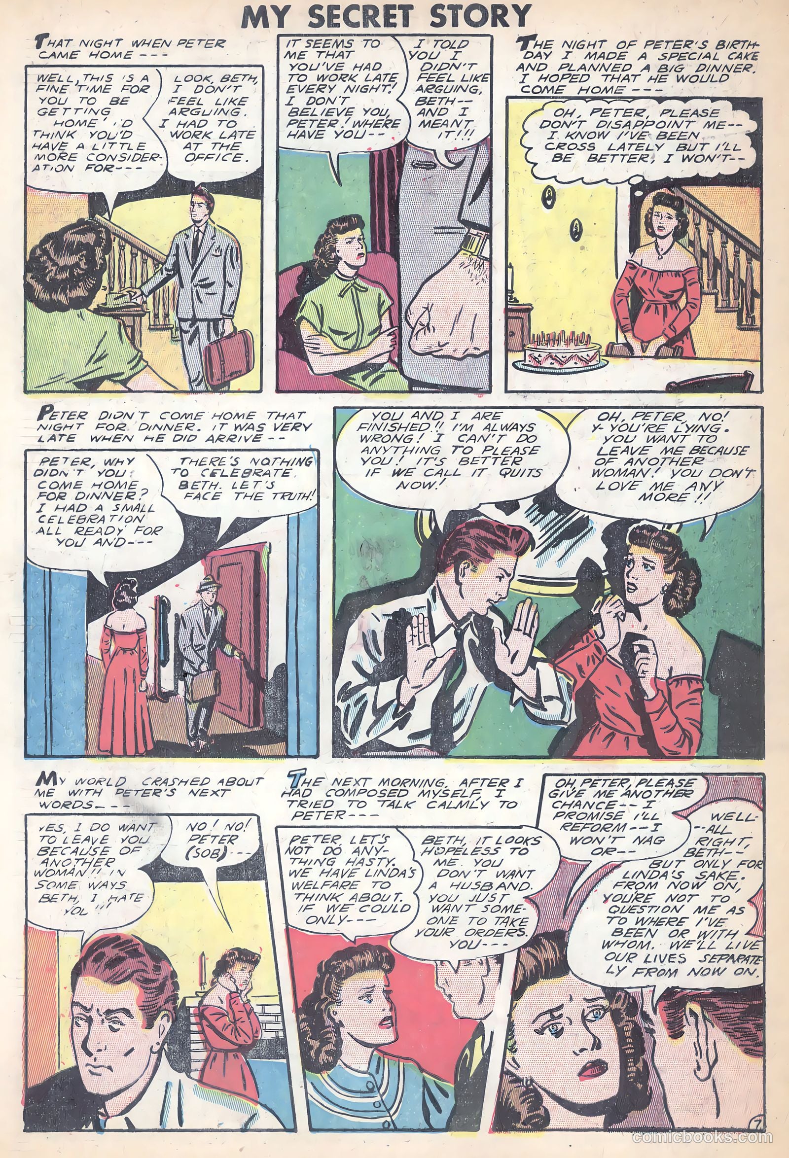 My Secret Story #27 (1950) — page 18 of 36