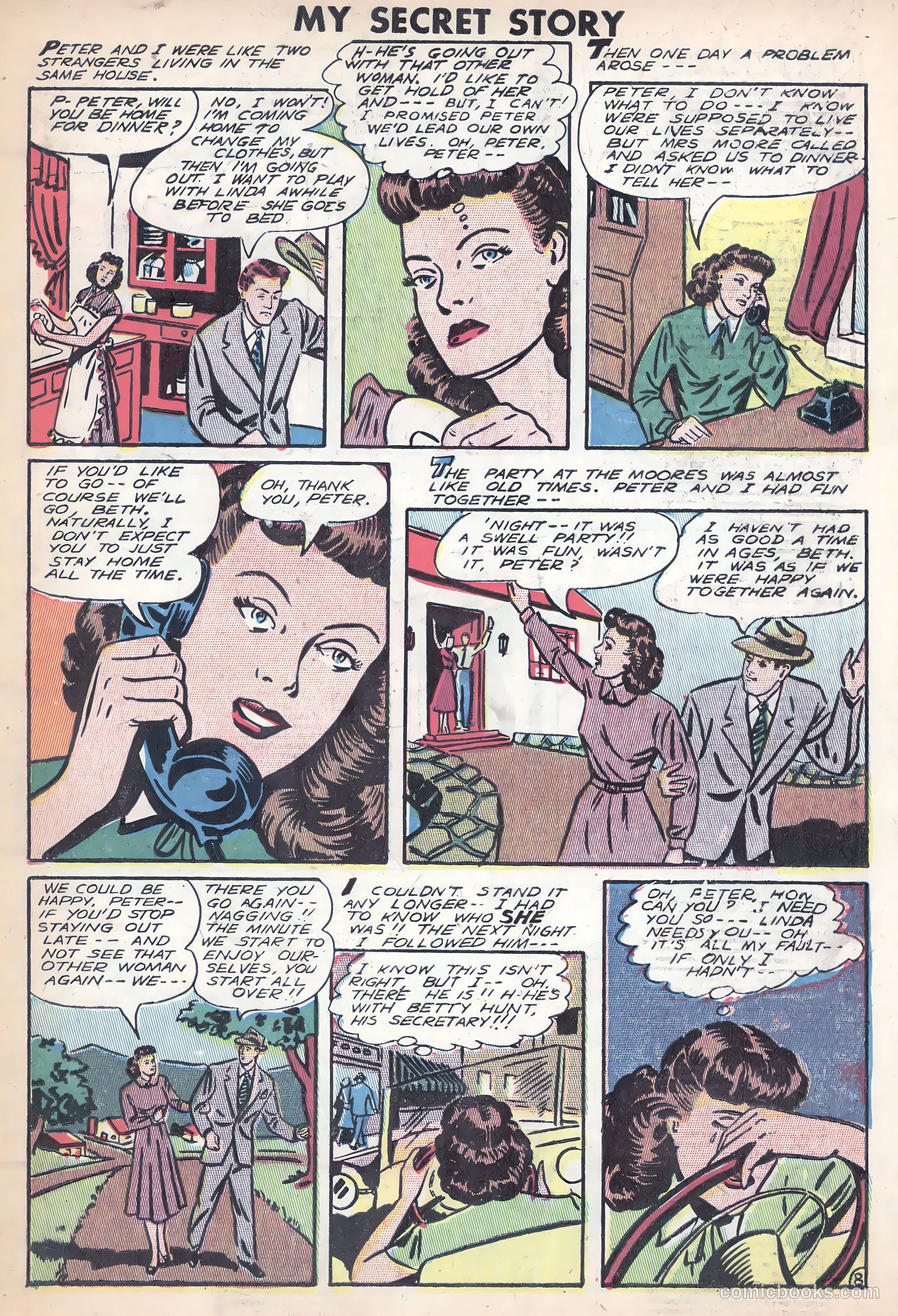 My Secret Story #27 (1950) — page 19 of 36