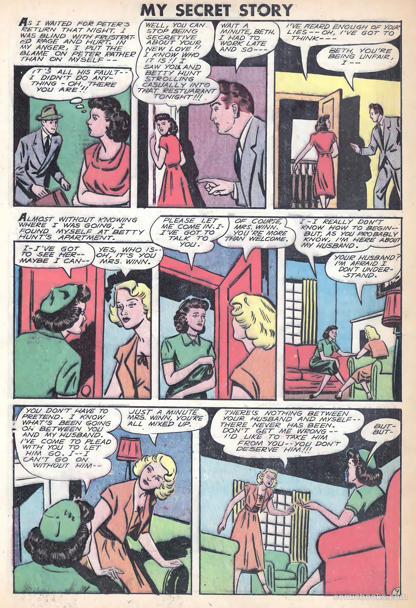 My Secret Story #27 (1950) — page 20 of 36