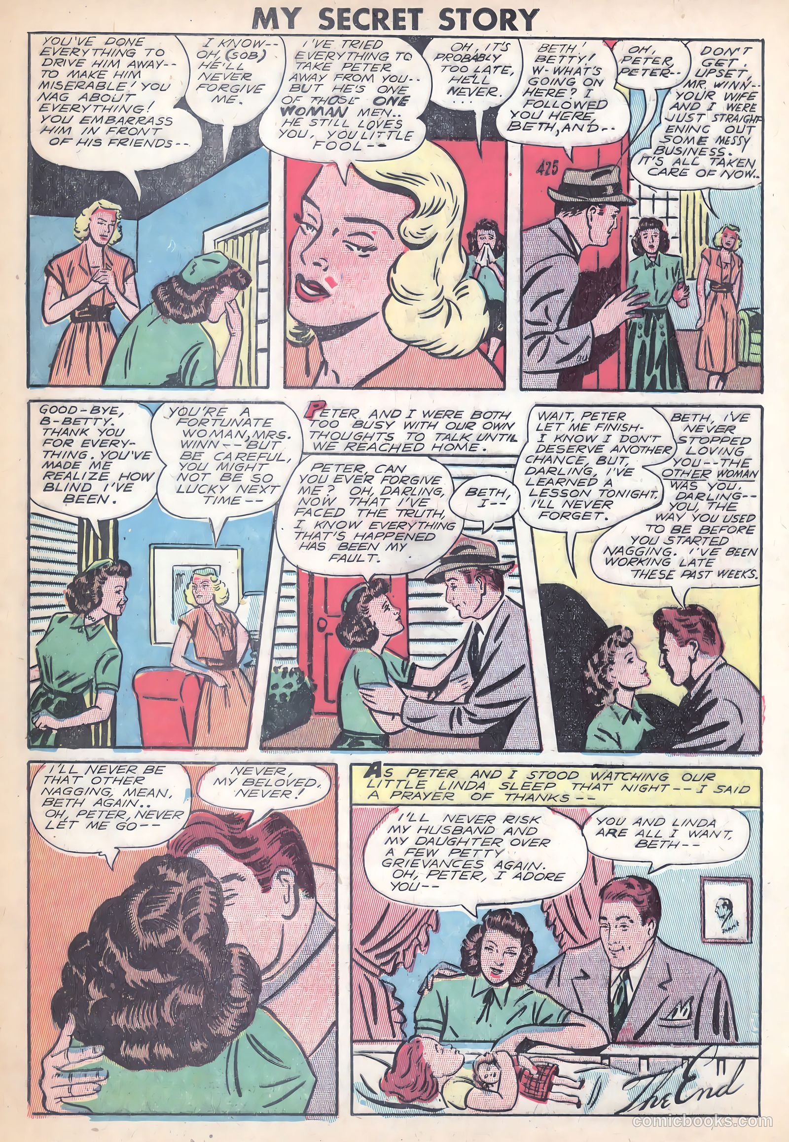 My Secret Story #27 (1950) — page 21 of 36