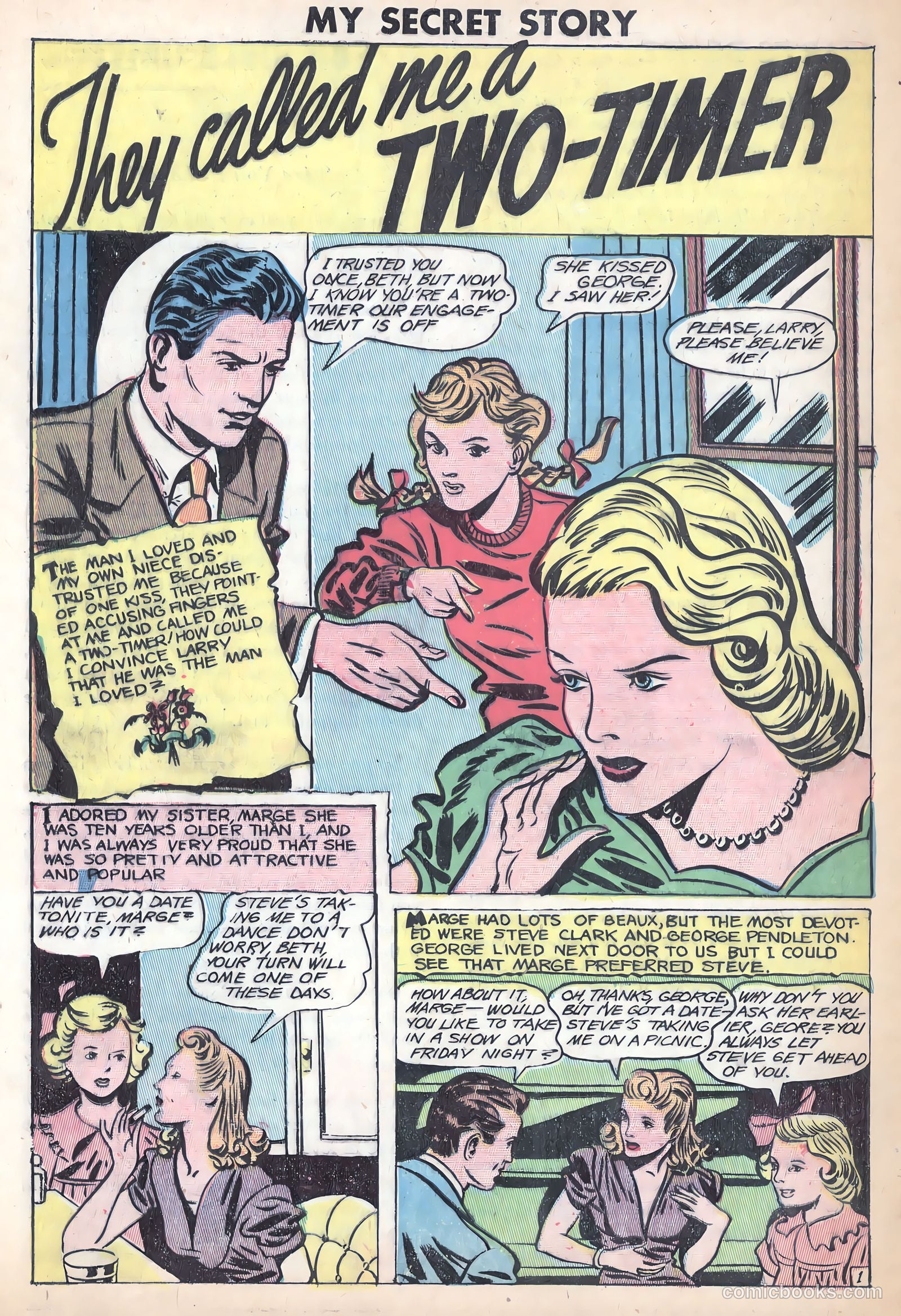 My Secret Story #27 (1950) — page 24 of 36