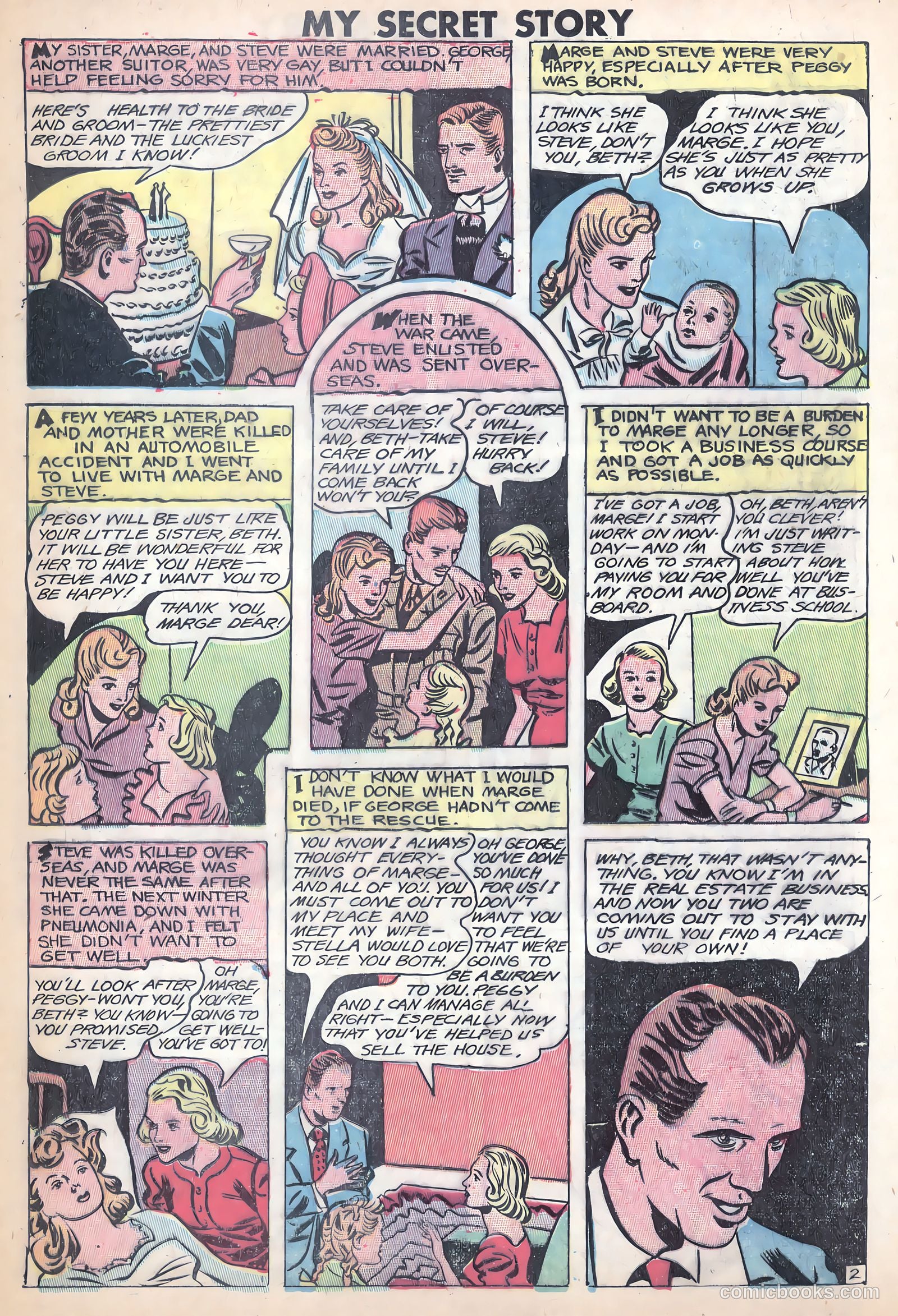 My Secret Story #27 (1950) — page 25 of 36