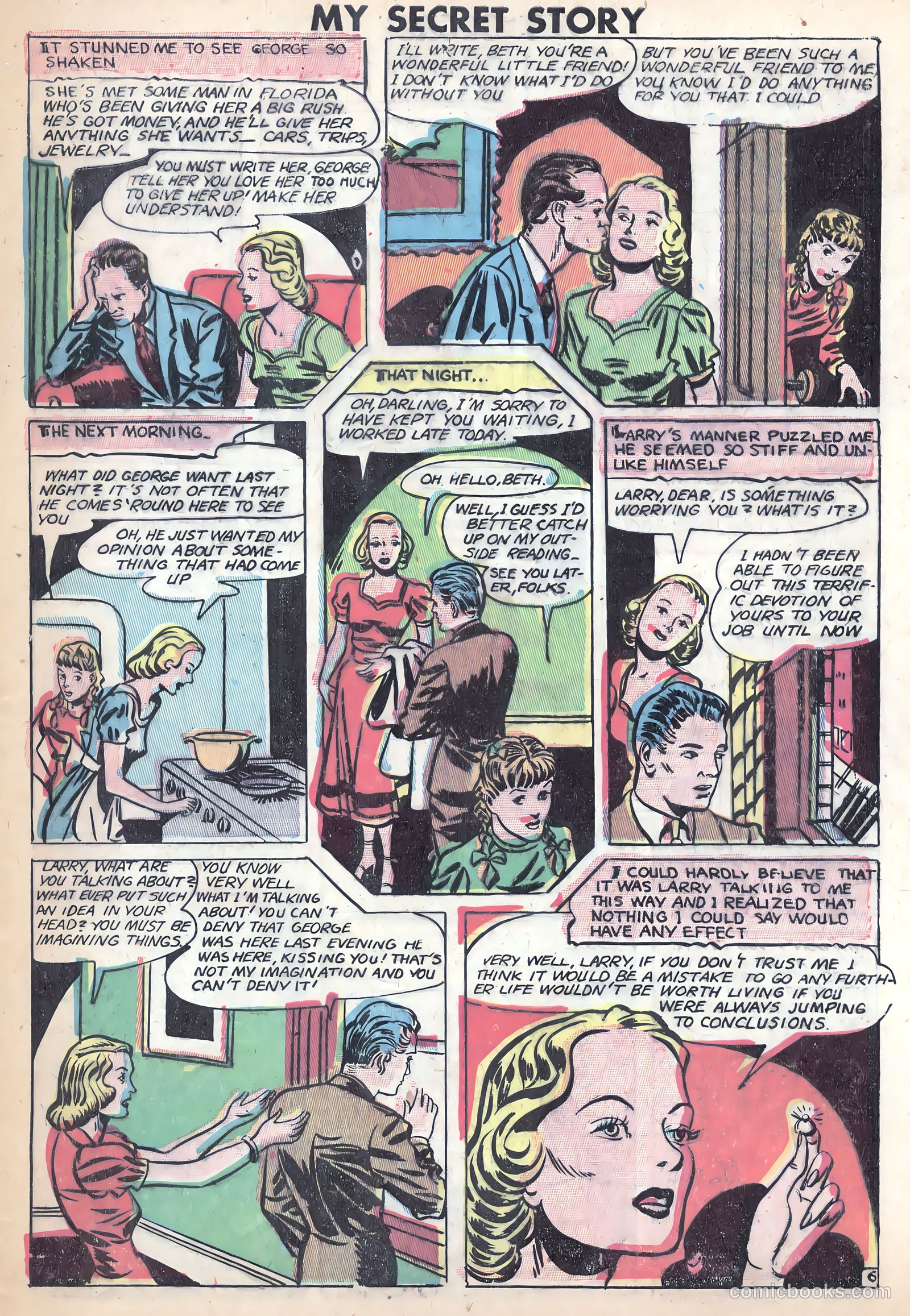 My Secret Story #27 (1950) — page 29 of 36