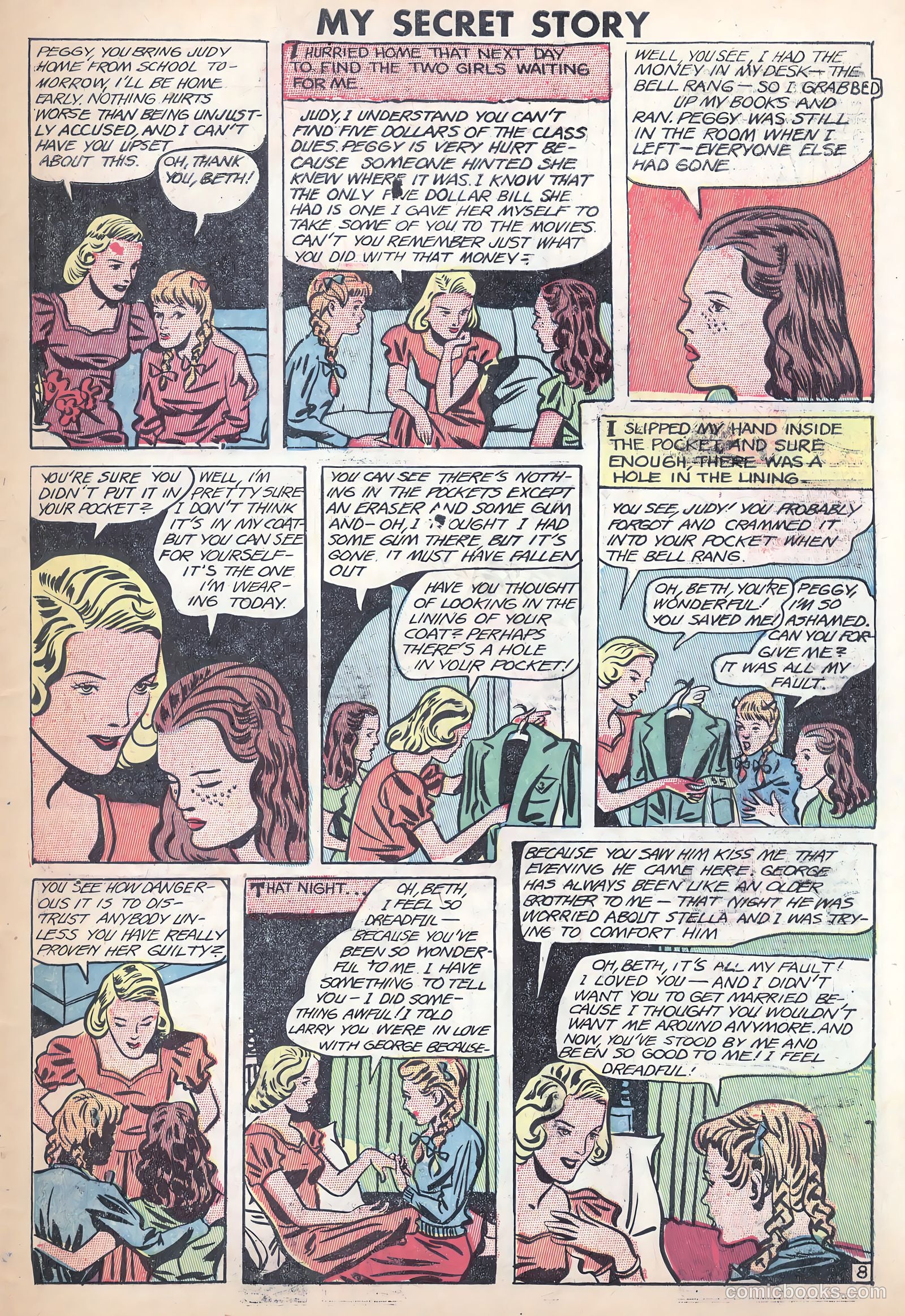 My Secret Story #27 (1950) — page 31 of 36