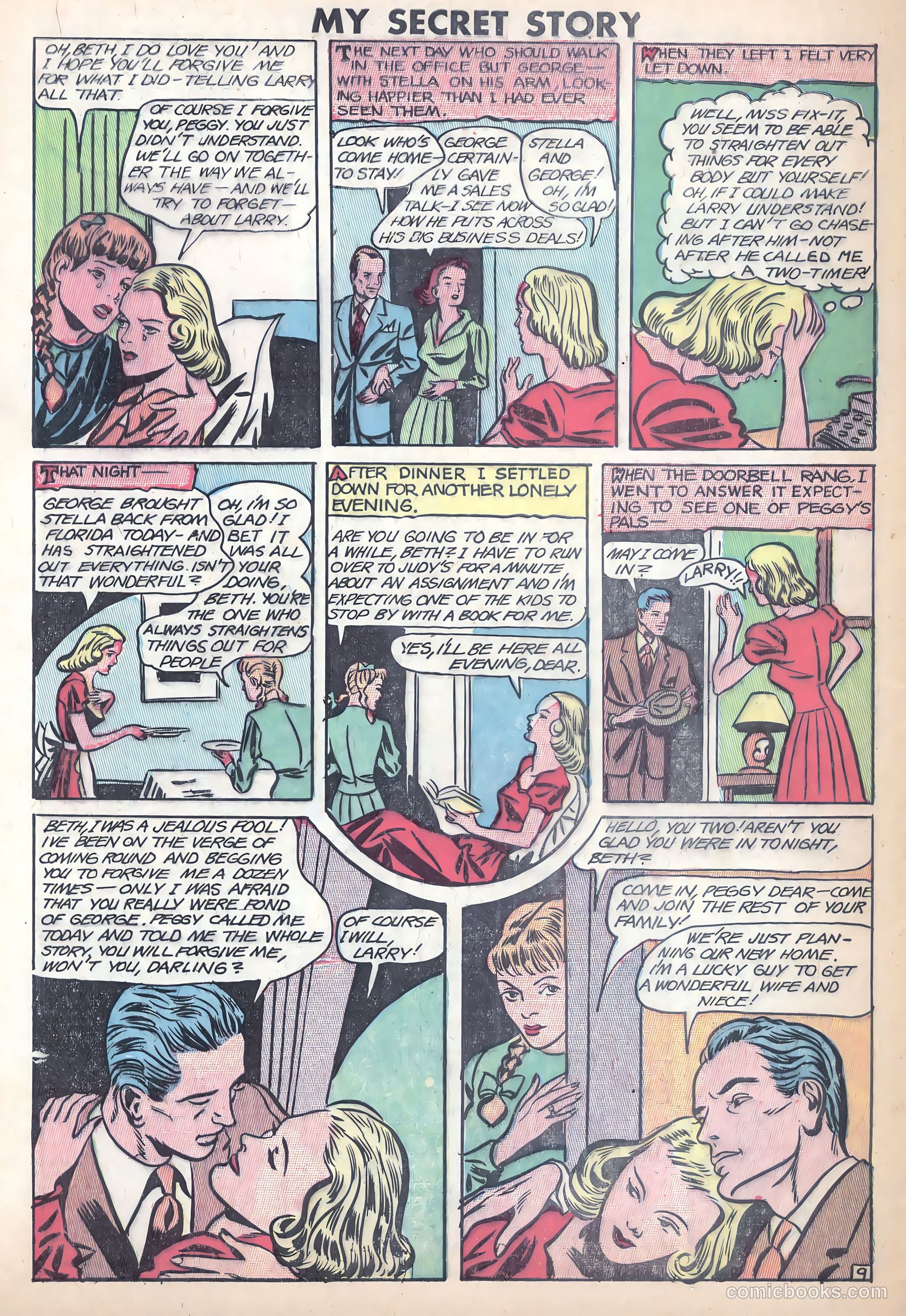 My Secret Story #27 (1950) — page 32 of 36