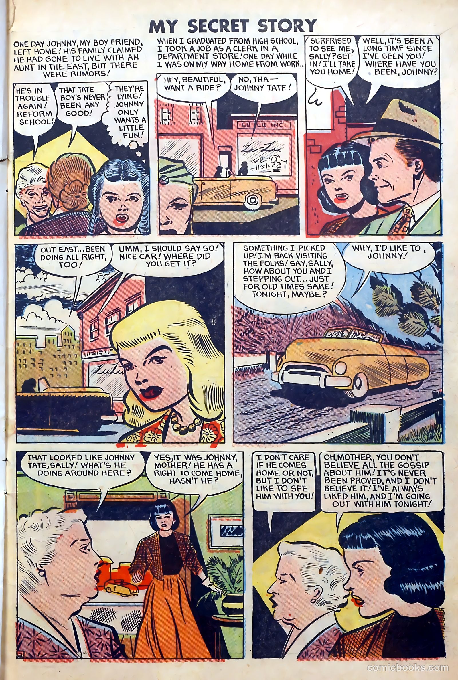 My Secret Story #28 (1950) — page 3 of 36