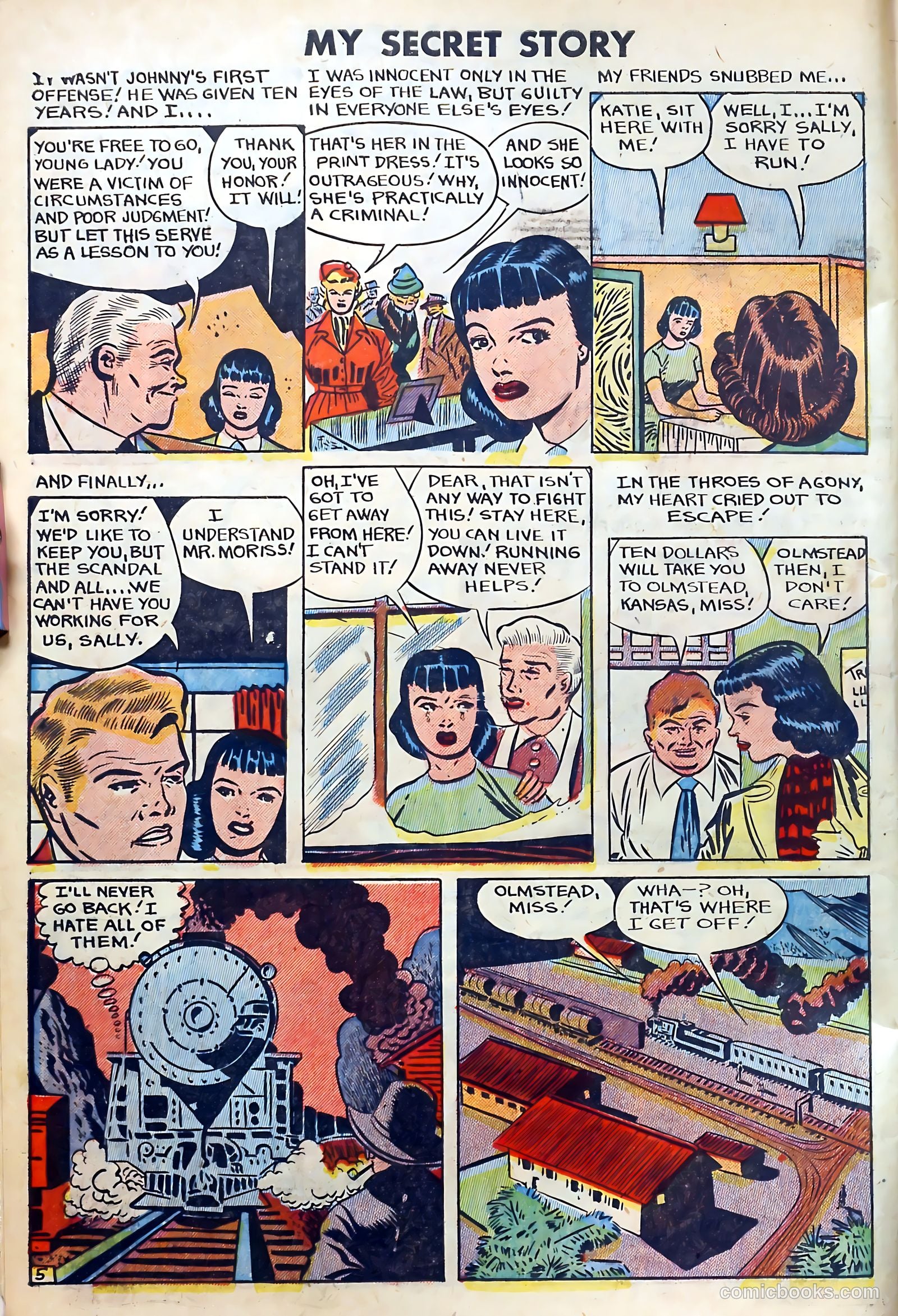 My Secret Story #28 (1950) — page 6 of 36