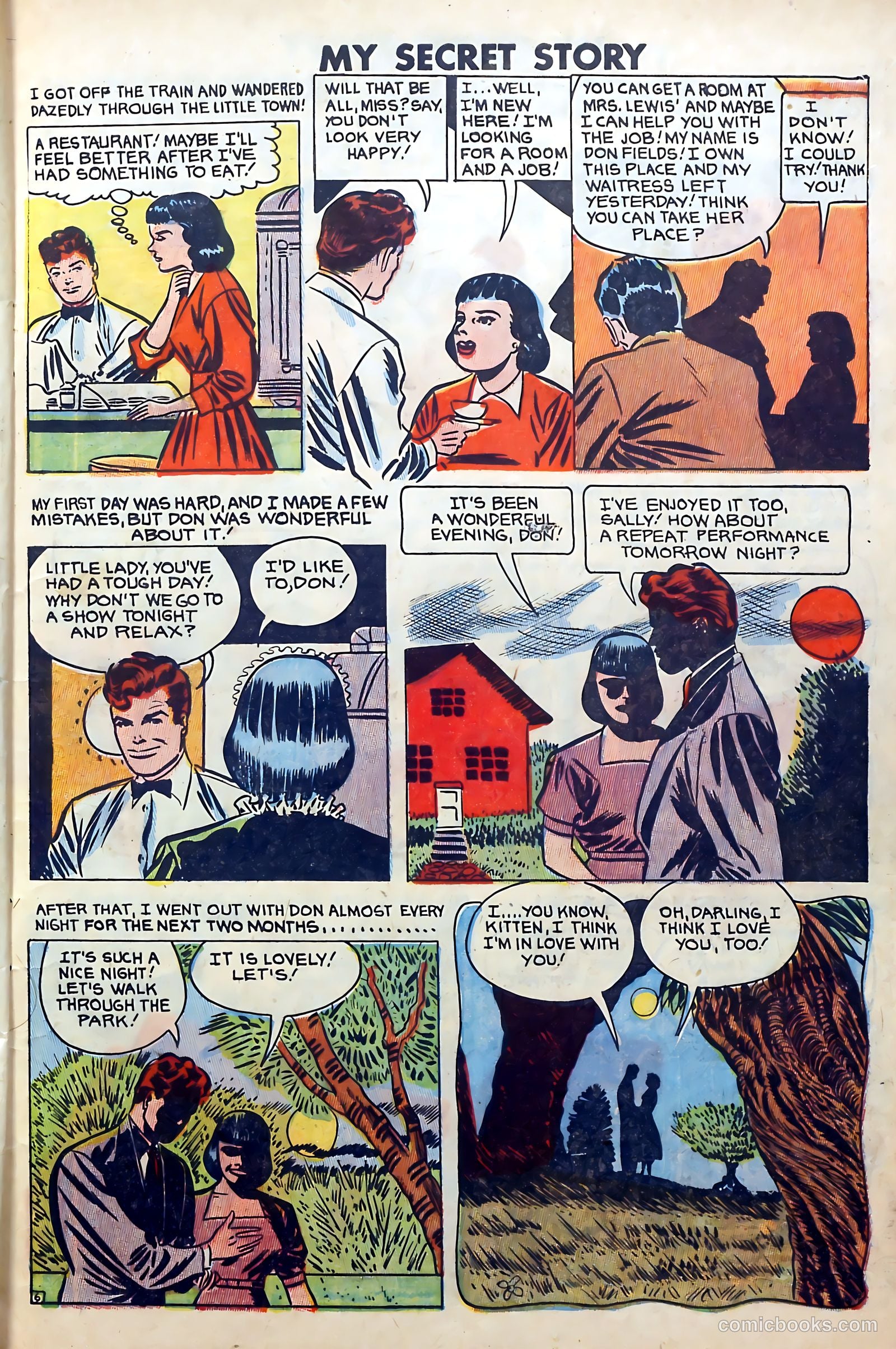 My Secret Story #28 (1950) — page 7 of 36