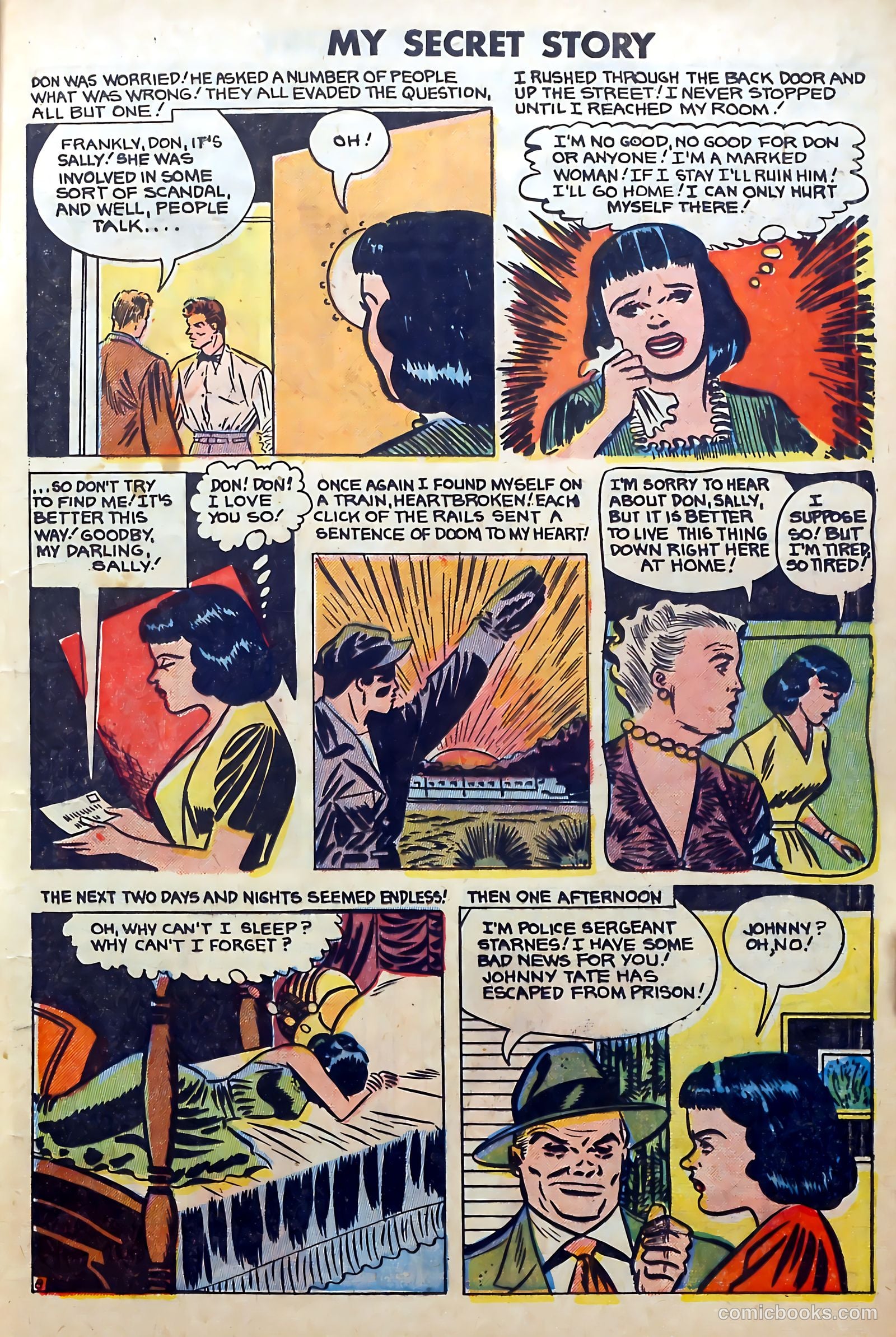 My Secret Story #28 (1950) — page 9 of 36