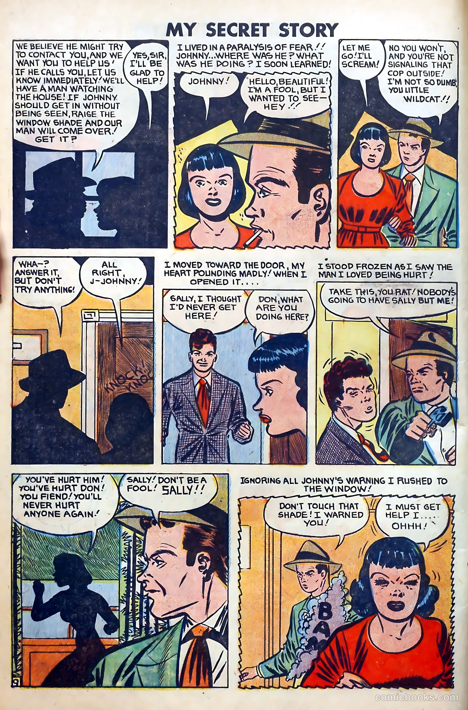 My Secret Story #28 (1950) — page 10 of 36