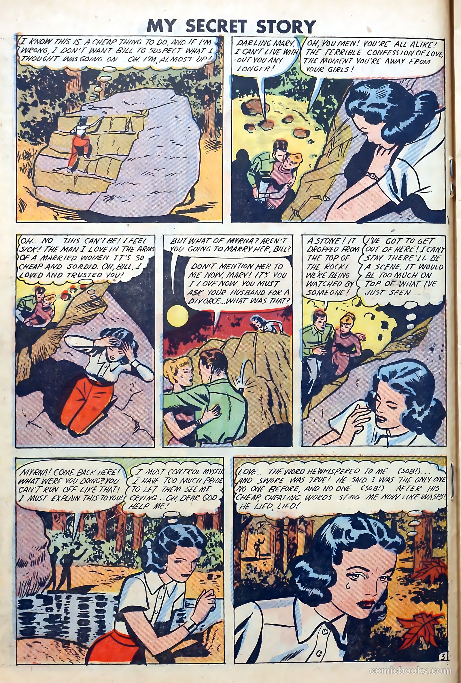 My Secret Story #28 (1950) — page 14 of 36