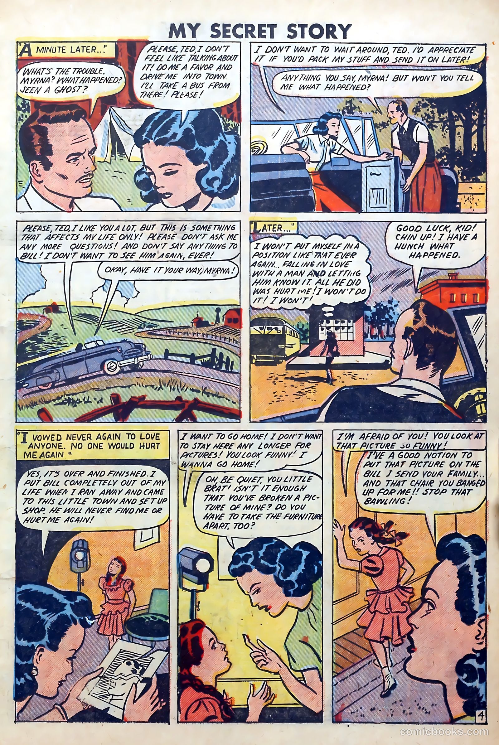 My Secret Story #28 (1950) — page 15 of 36
