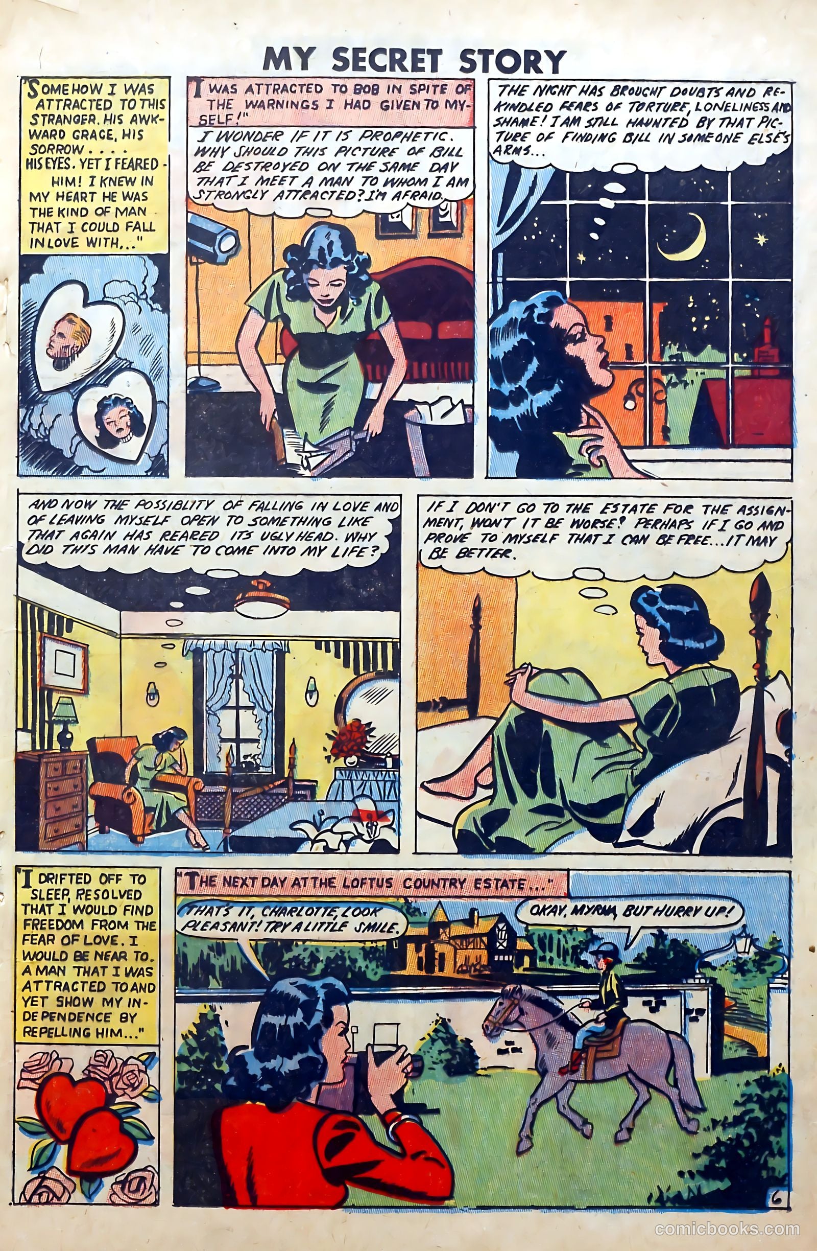 My Secret Story #28 (1950) — page 17 of 36