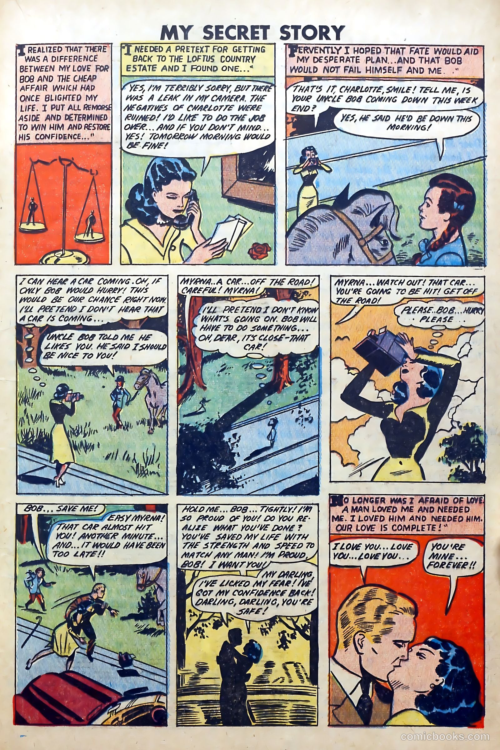 My Secret Story #28 (1950) — page 21 of 36