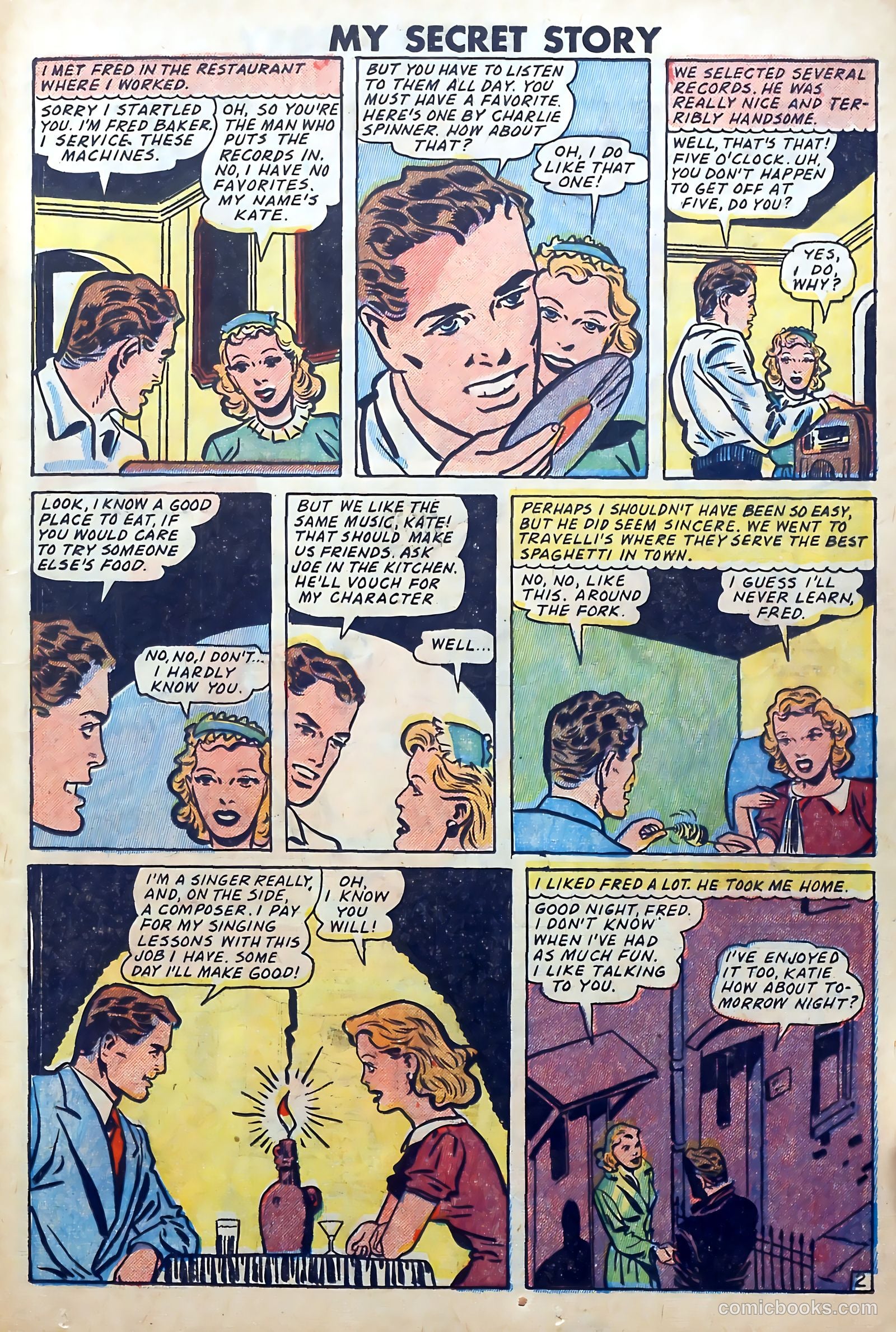 My Secret Story #28 (1950) — page 25 of 36