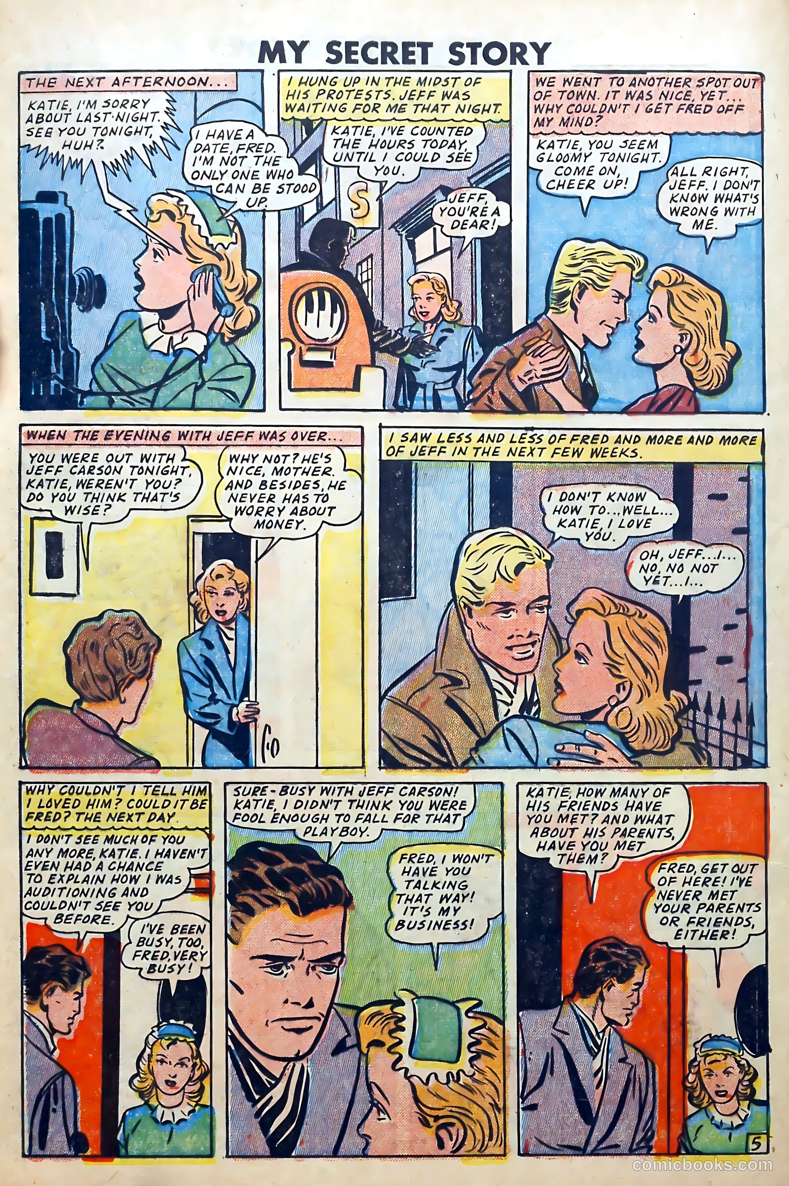 My Secret Story #28 (1950) — page 28 of 36