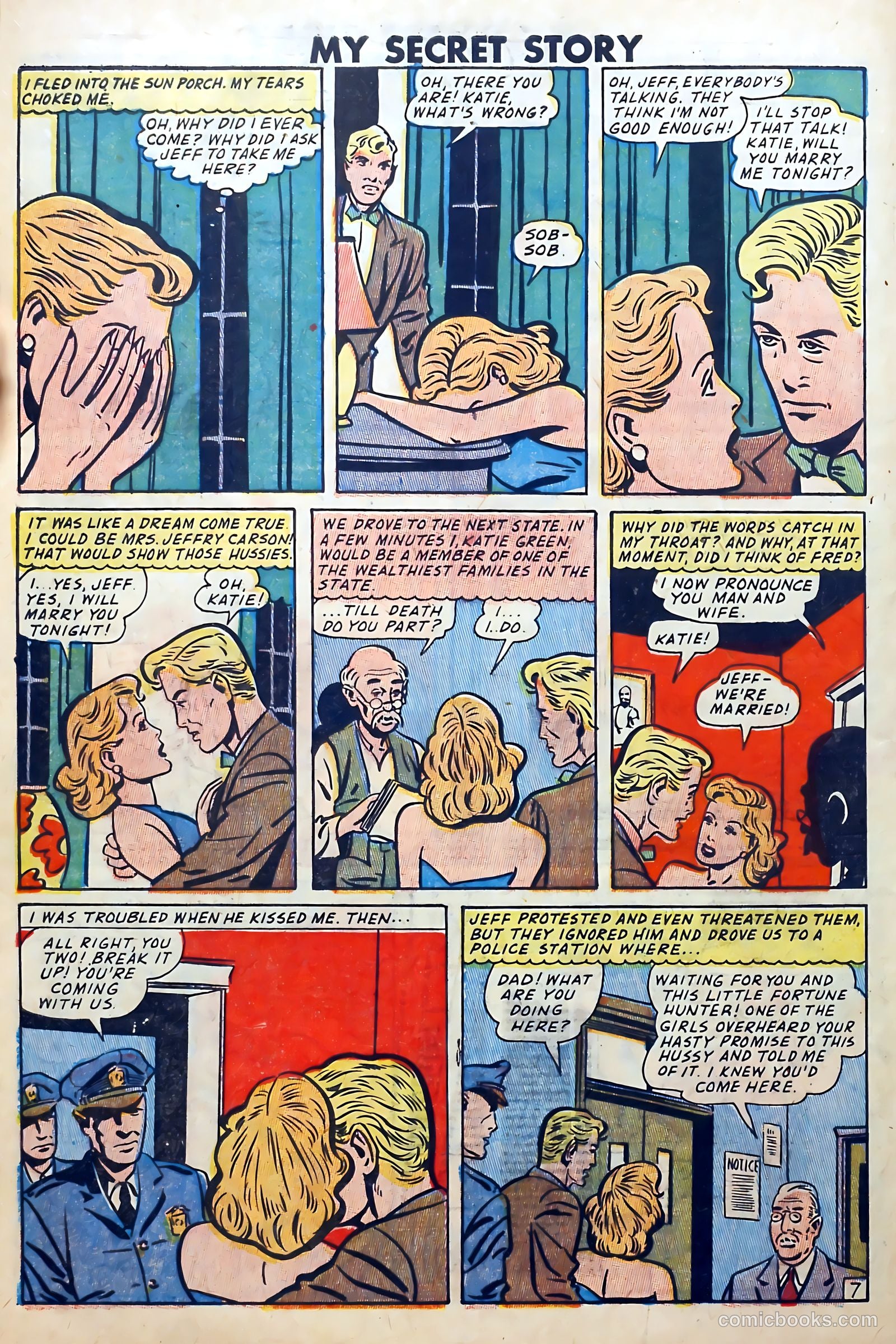 My Secret Story #28 (1950) — page 30 of 36