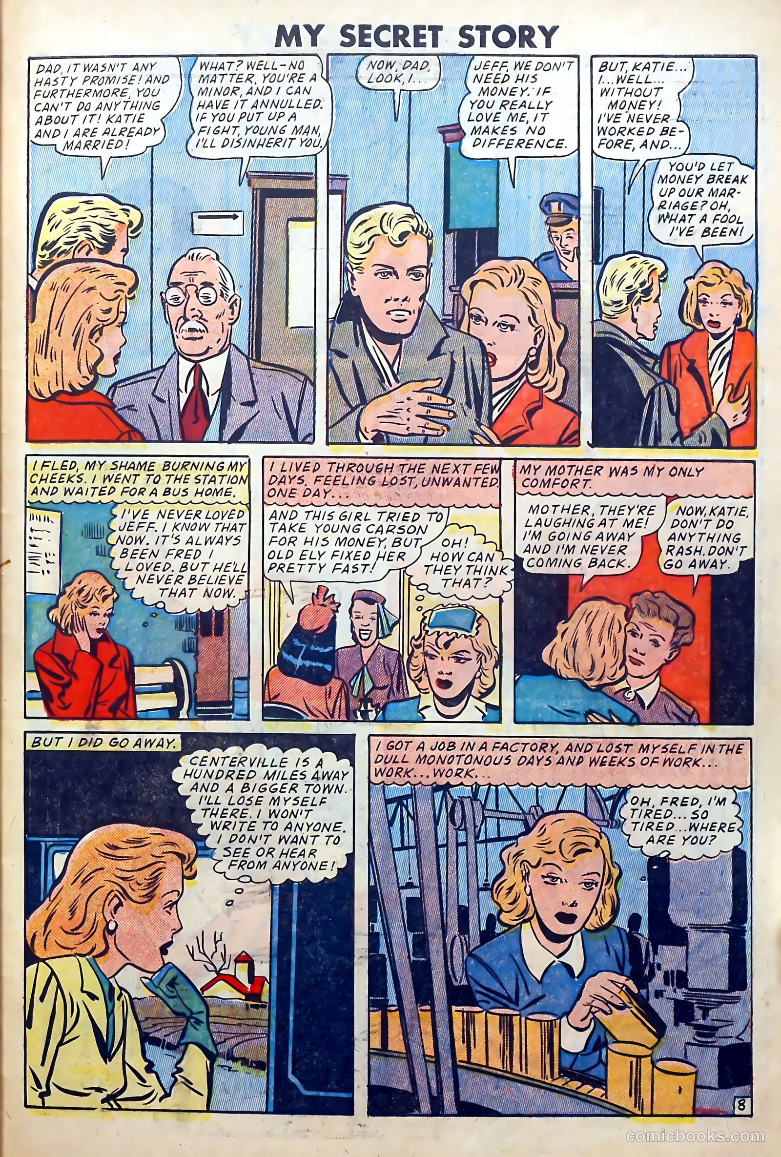 My Secret Story #28 (1950) — page 31 of 36