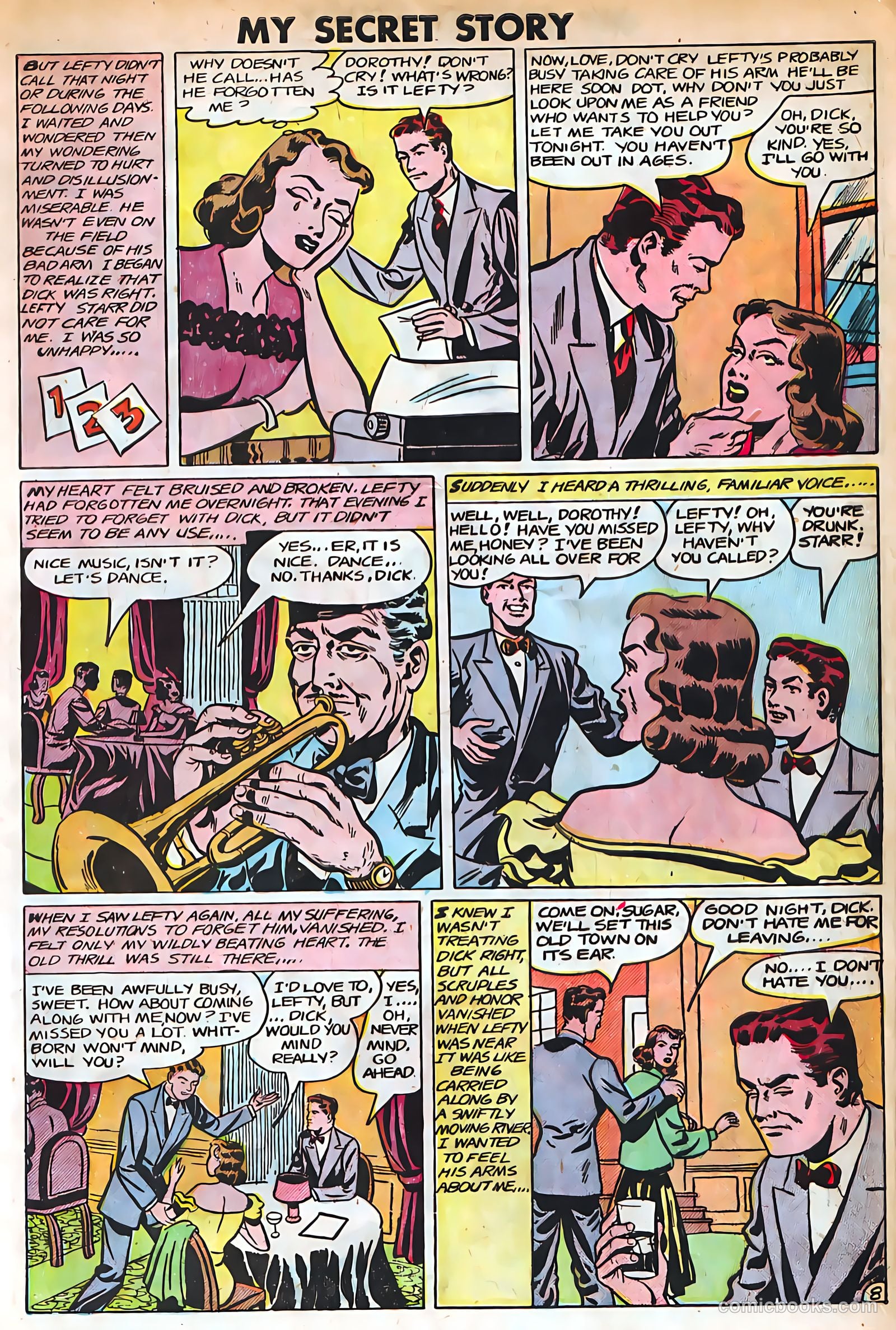 My Secret Story #29 (1950) — page 8 of 34
