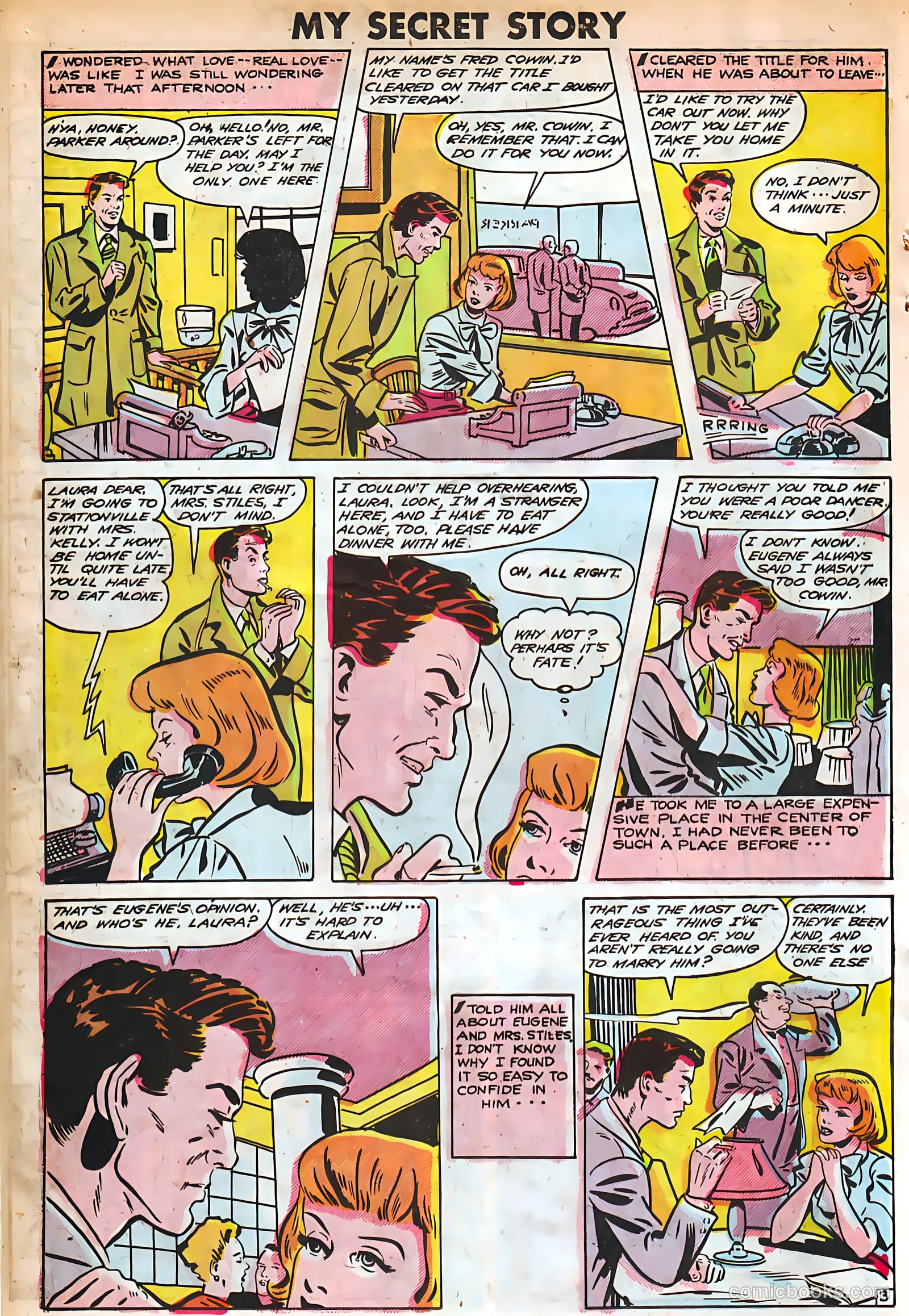 My Secret Story #29 (1950) — page 13 of 34