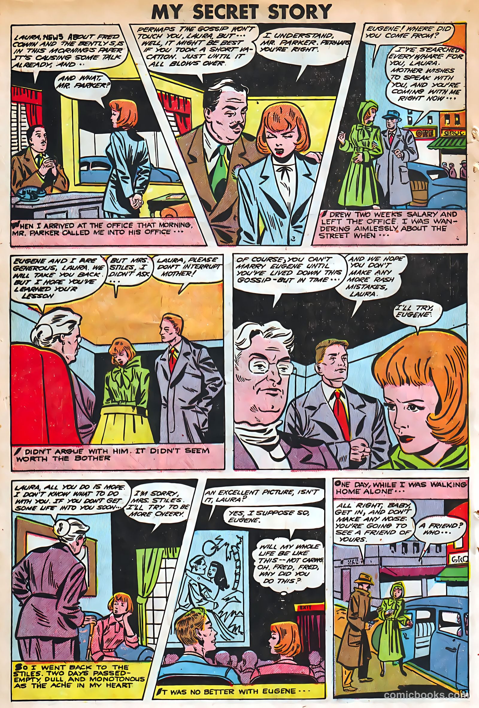 My Secret Story #29 (1950) — page 19 of 34