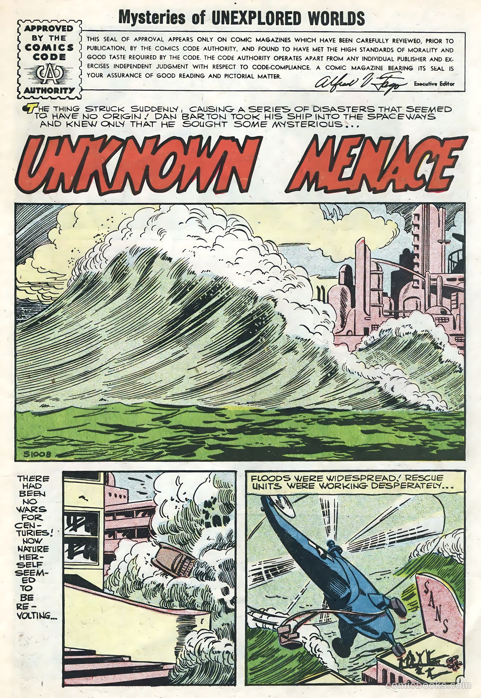 Mysteries of Unexplored Worlds #1 (1956) — page 3 of 36