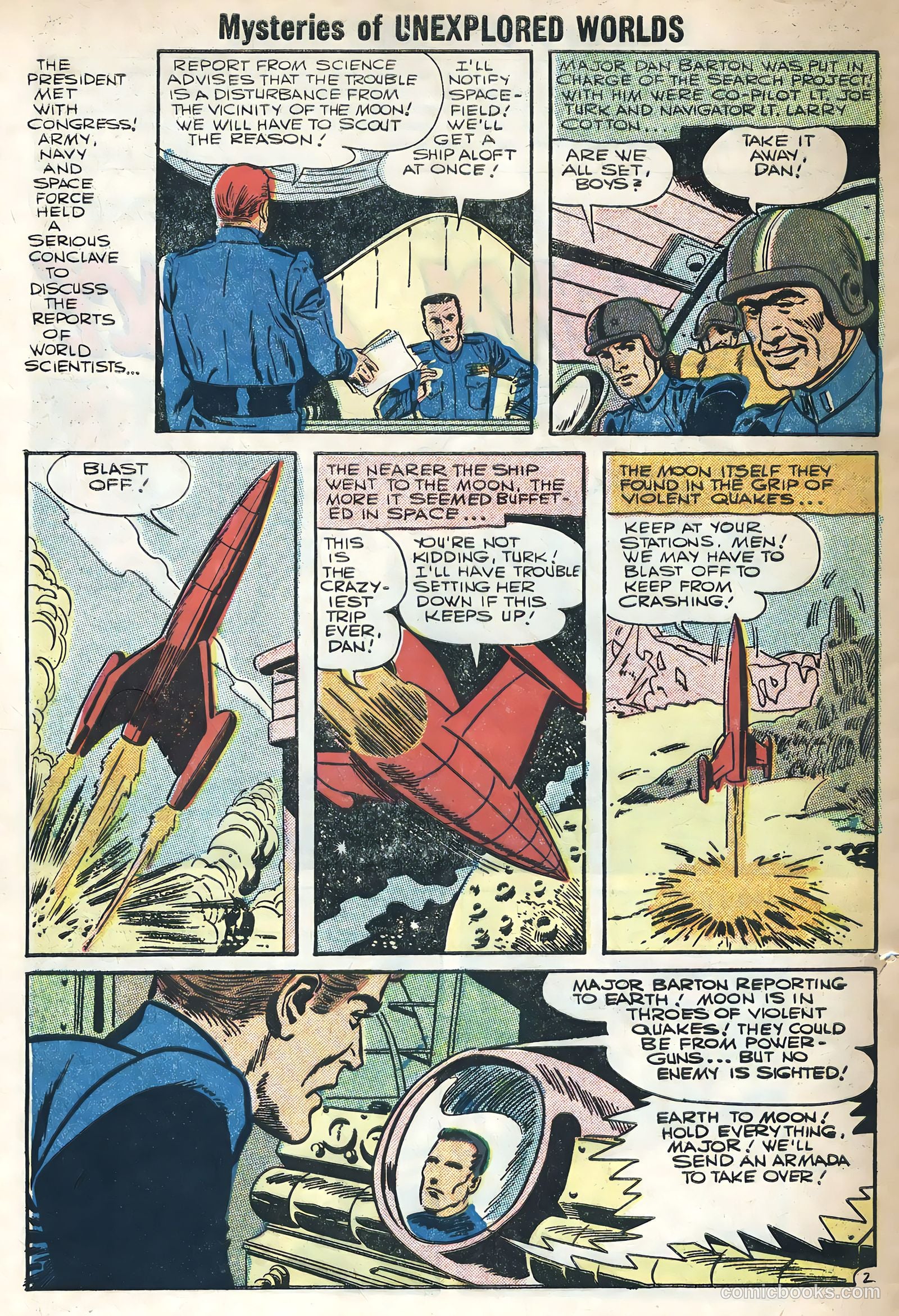 Mysteries of Unexplored Worlds #1 (1956) — page 4 of 36
