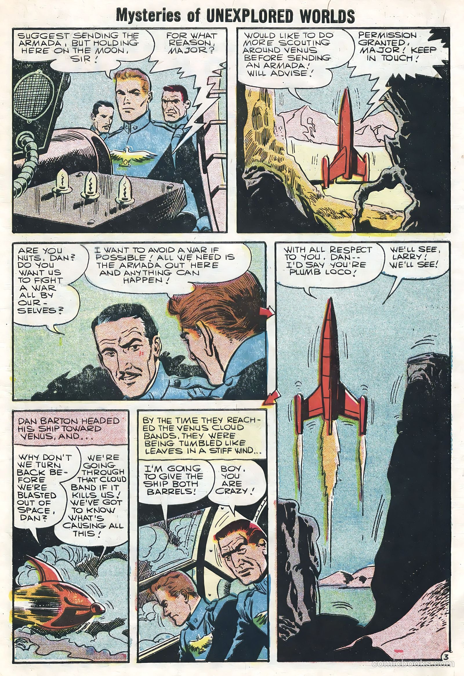 Mysteries of Unexplored Worlds #1 (1956) — page 5 of 36