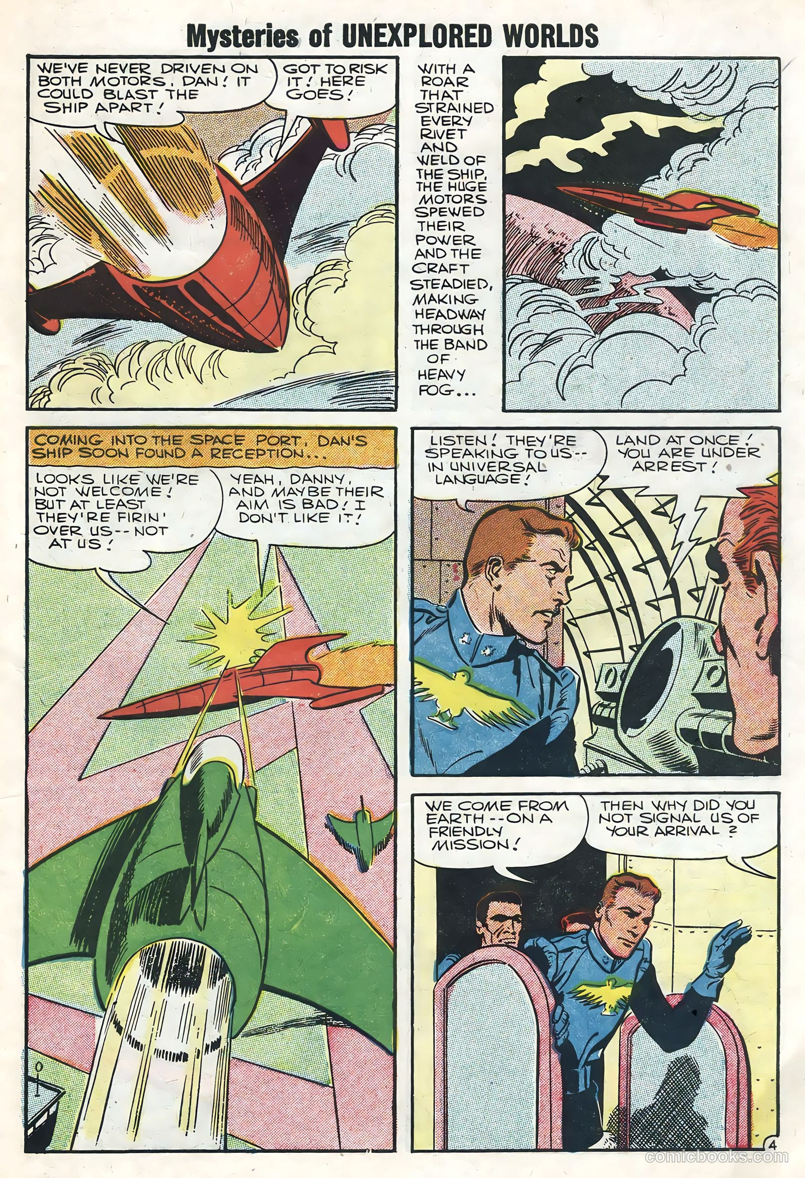 Mysteries of Unexplored Worlds #1 (1956) — page 7 of 36