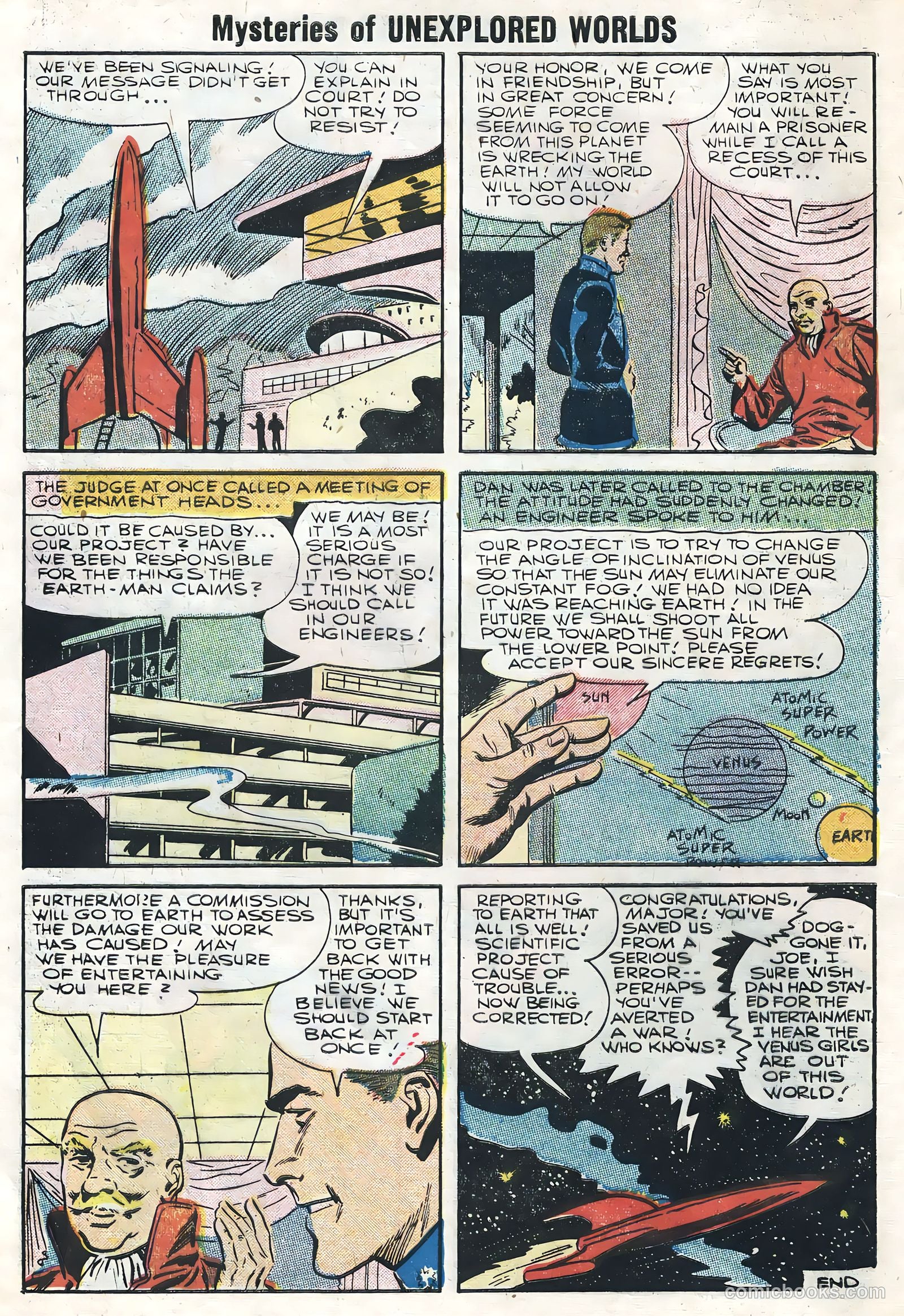 Mysteries of Unexplored Worlds #1 (1956) — page 8 of 36