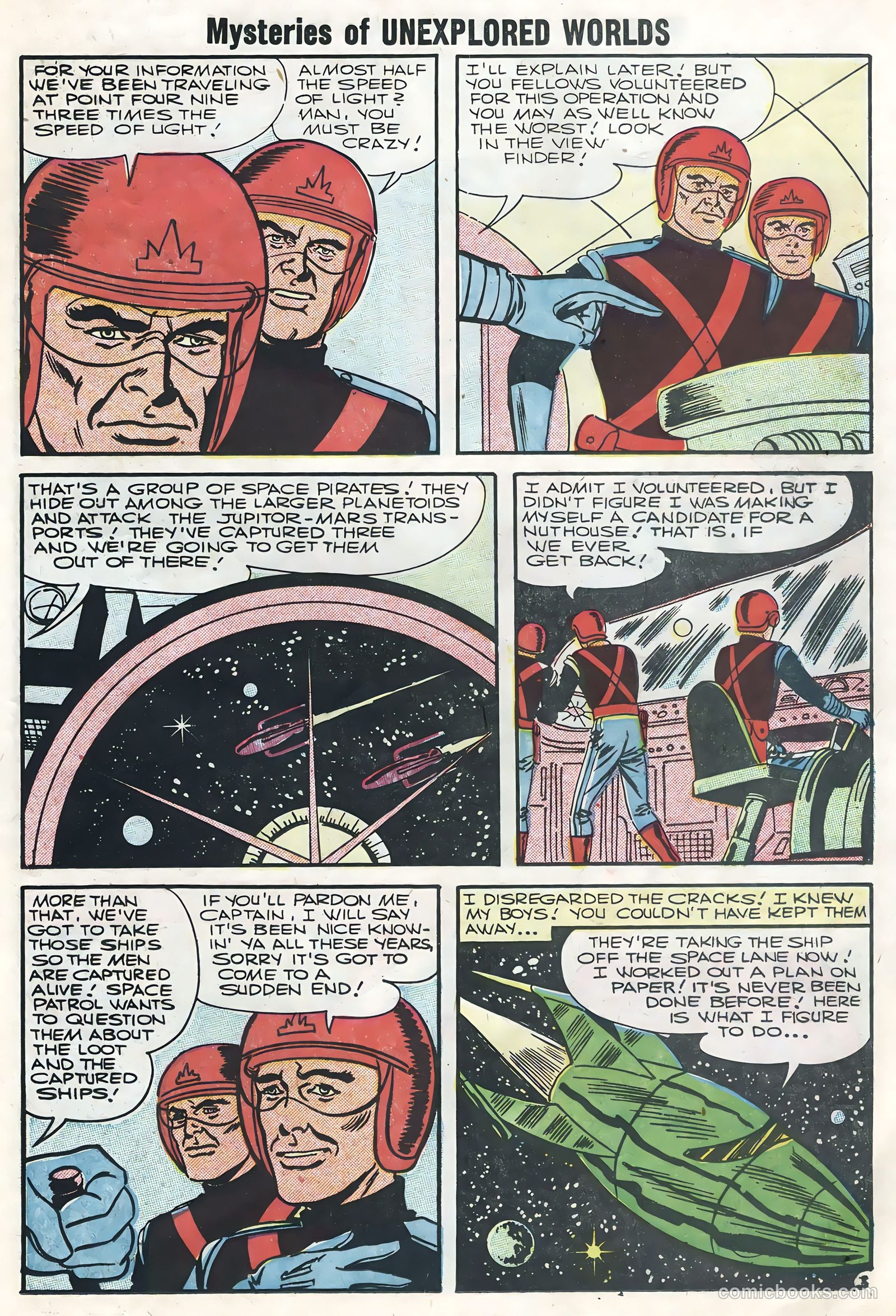 Mysteries of Unexplored Worlds #1 (1956) — page 11 of 36