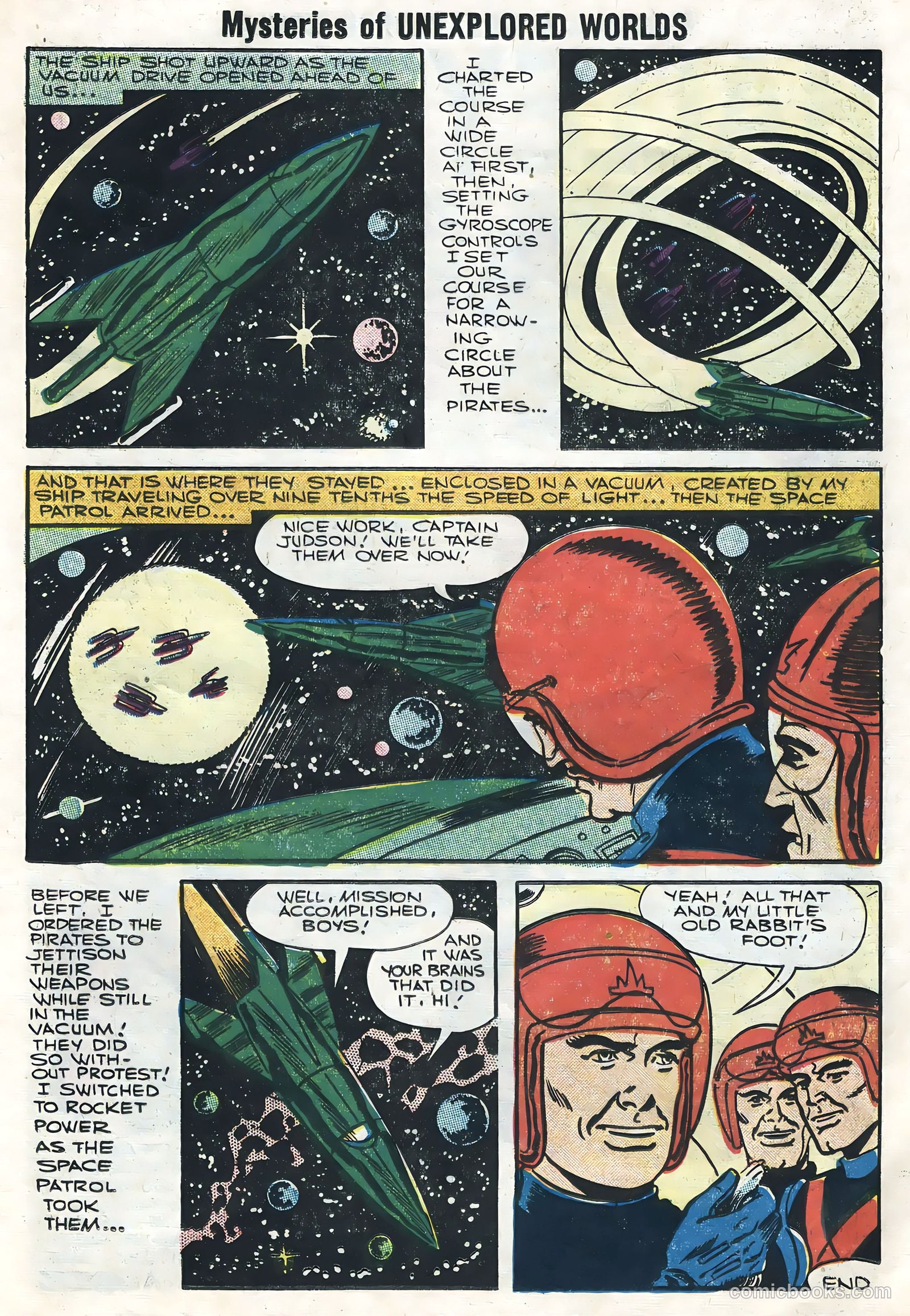 Mysteries of Unexplored Worlds #1 (1956) — page 13 of 36