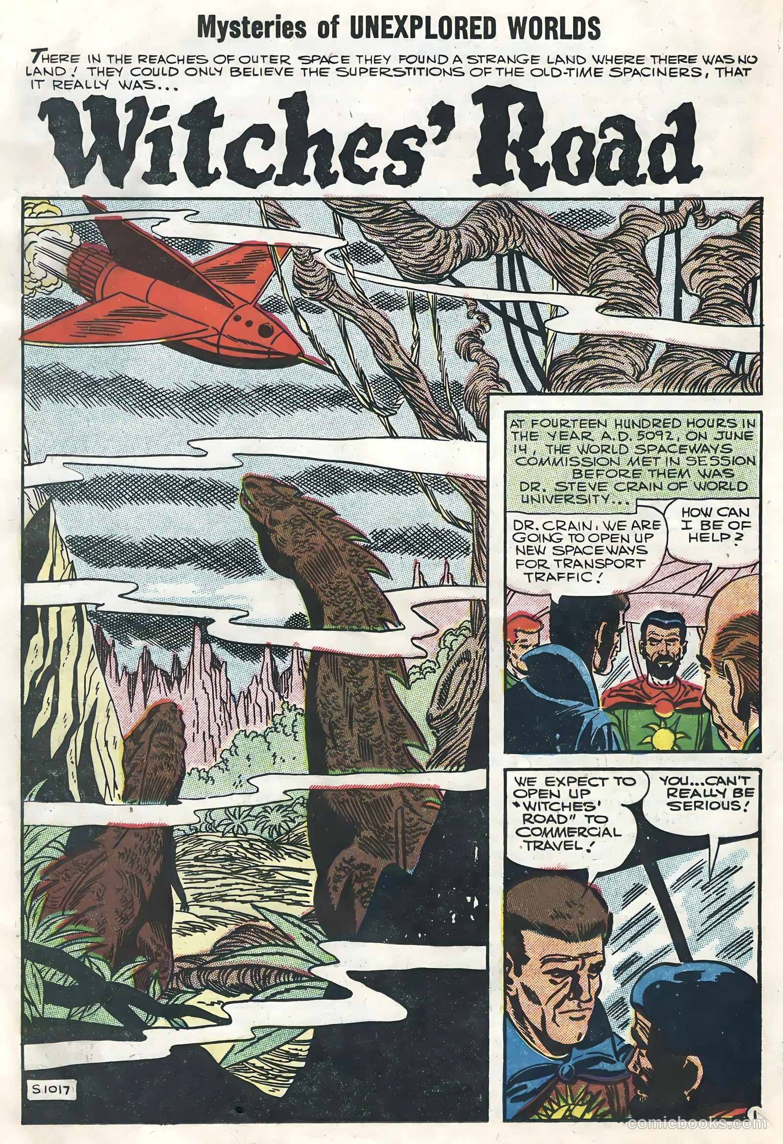Mysteries of Unexplored Worlds #1 (1956) — page 18 of 36